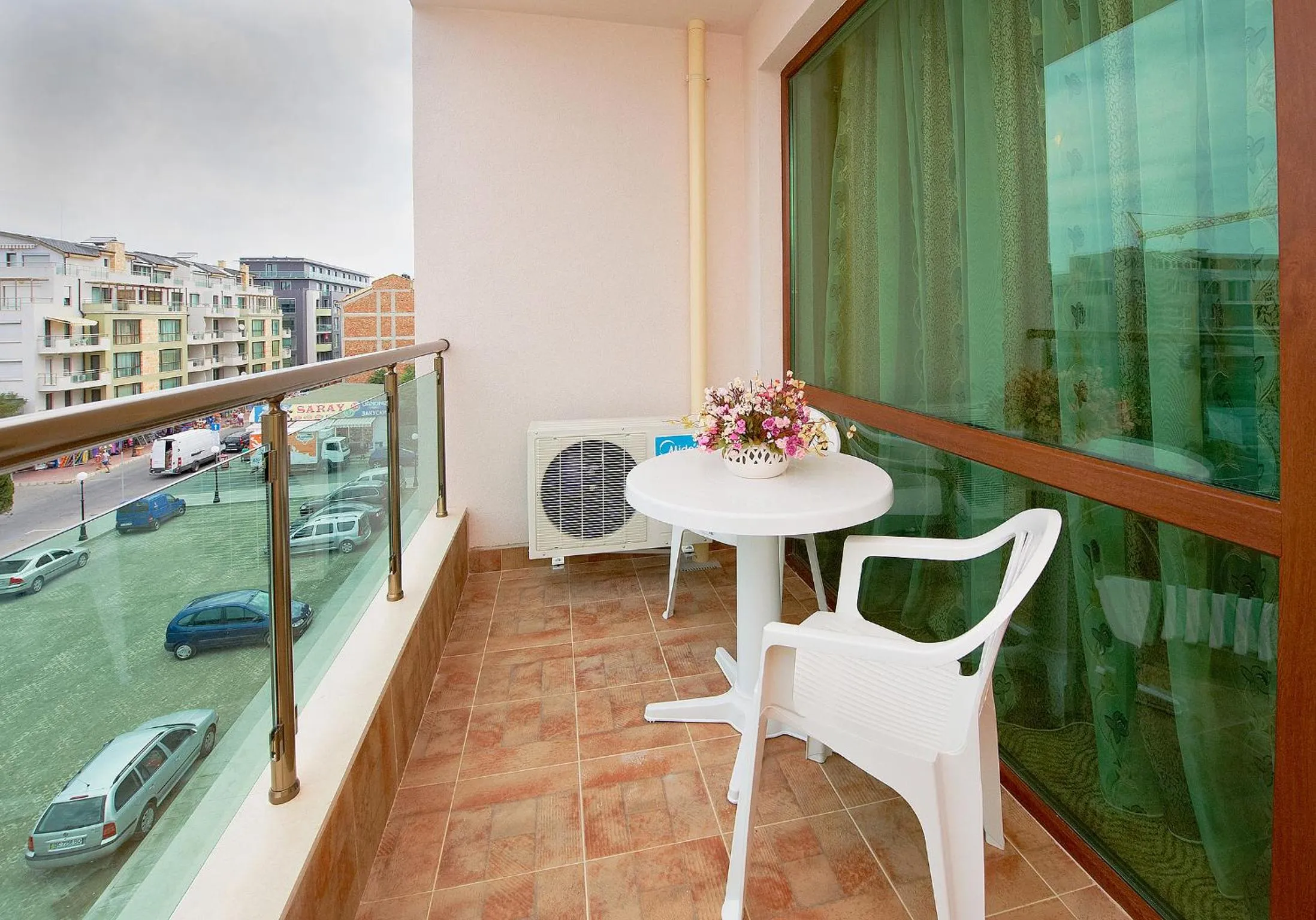 Balcony/Terrace in Central Plaza