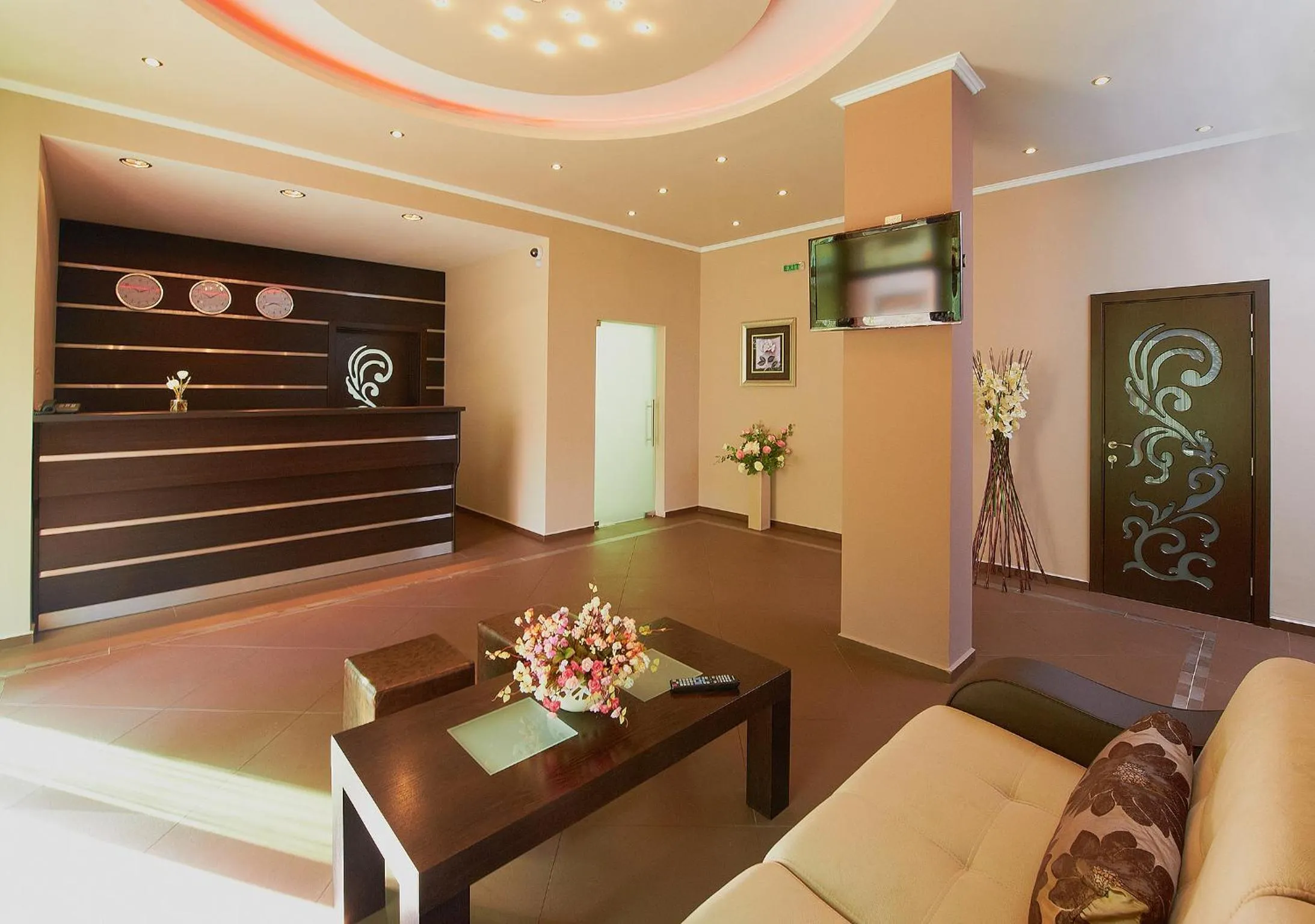 Lobby or reception in Central Plaza