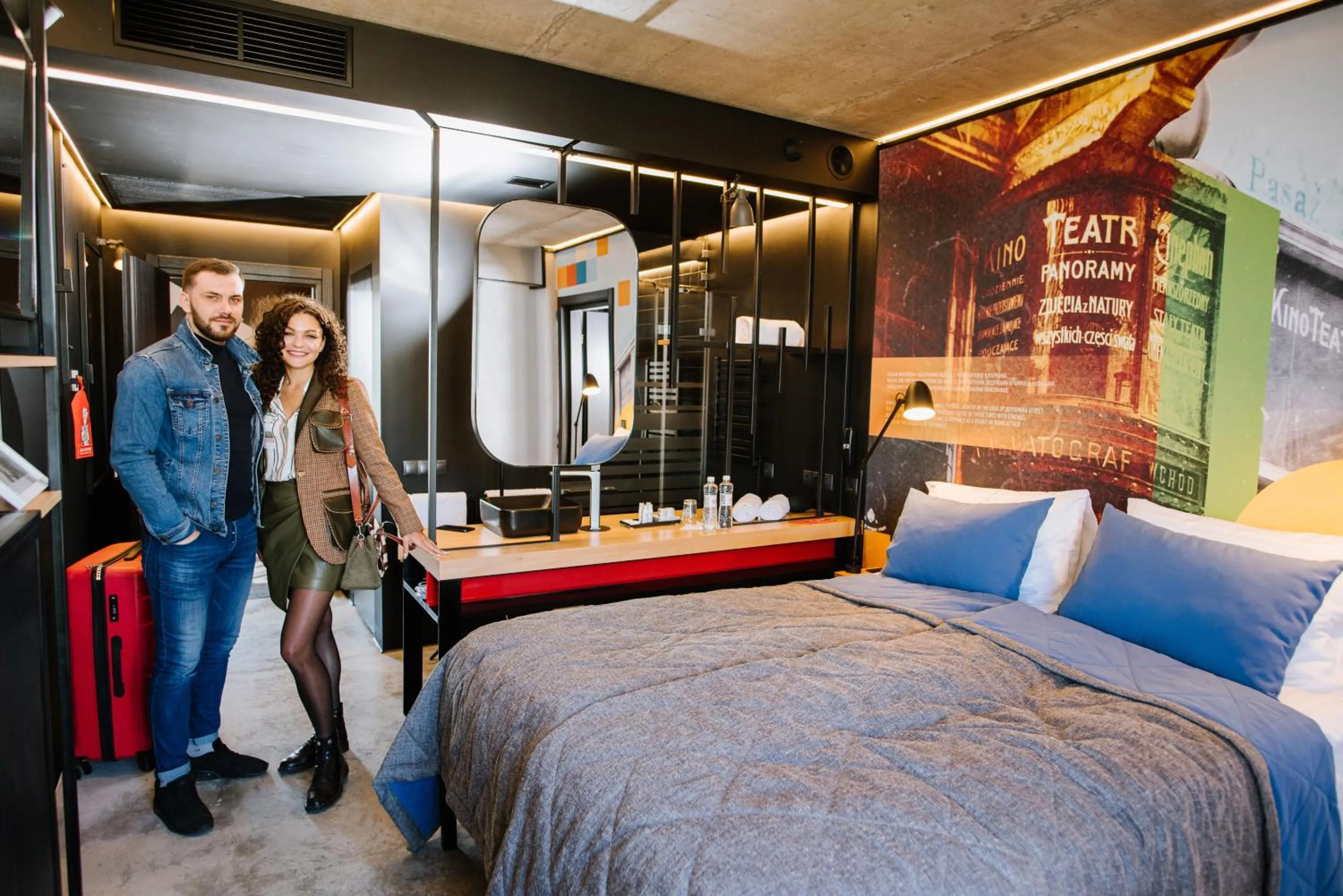 Photo of the whole room, Bed in !FEST Hotel