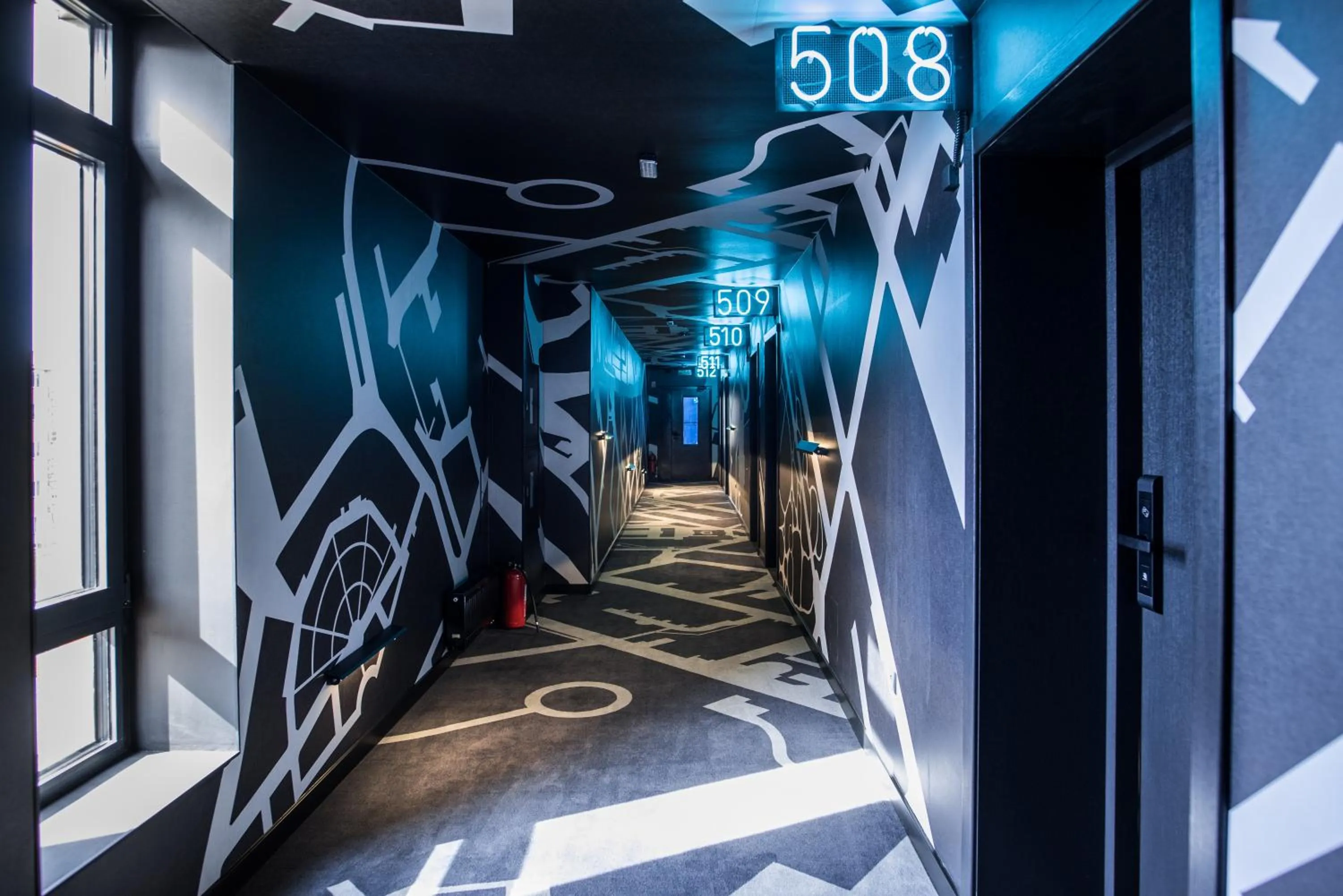 Decorative detail in !FEST Hotel