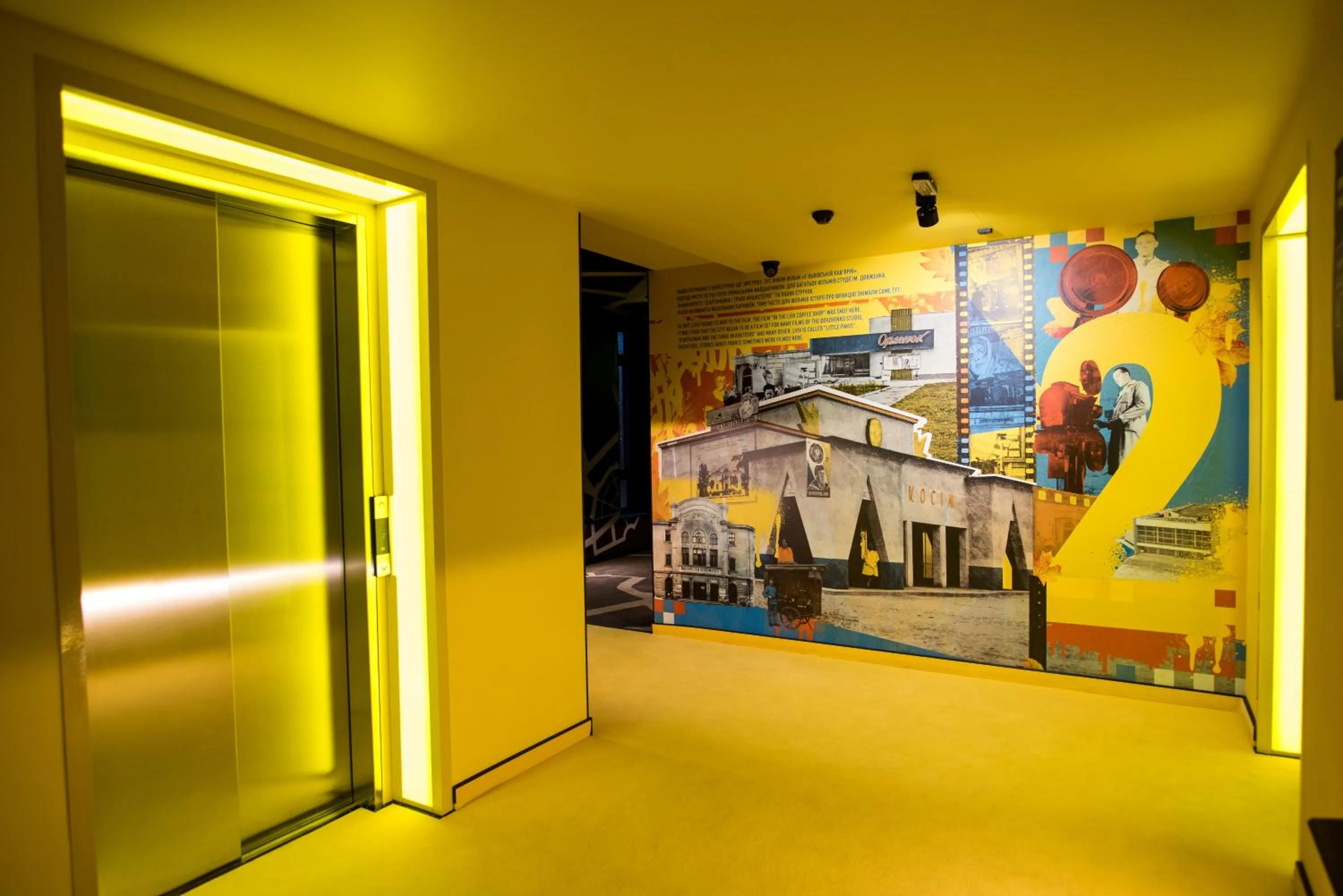 Decorative detail in !FEST Hotel