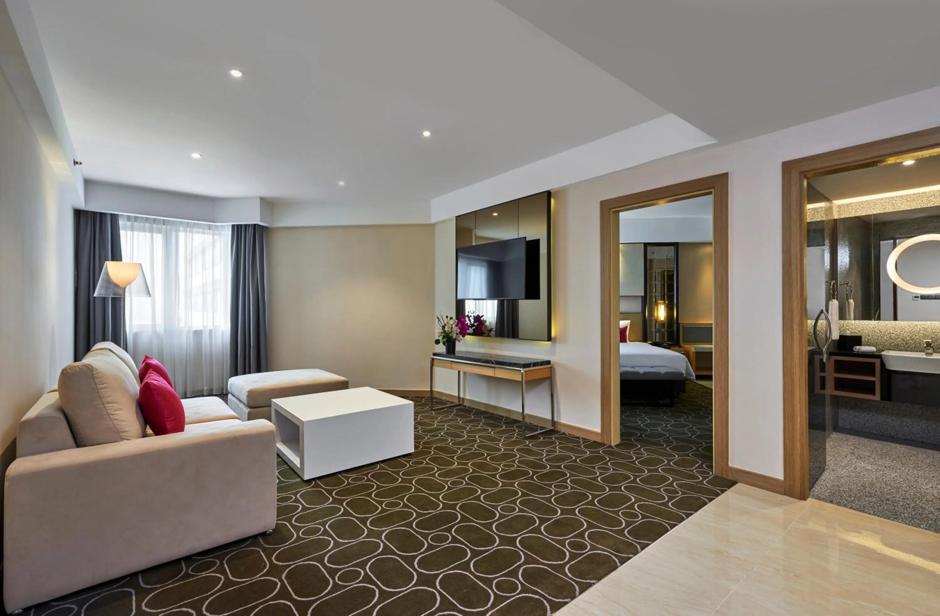 TV and multimedia, Bed in Wyndham Acmar Klang