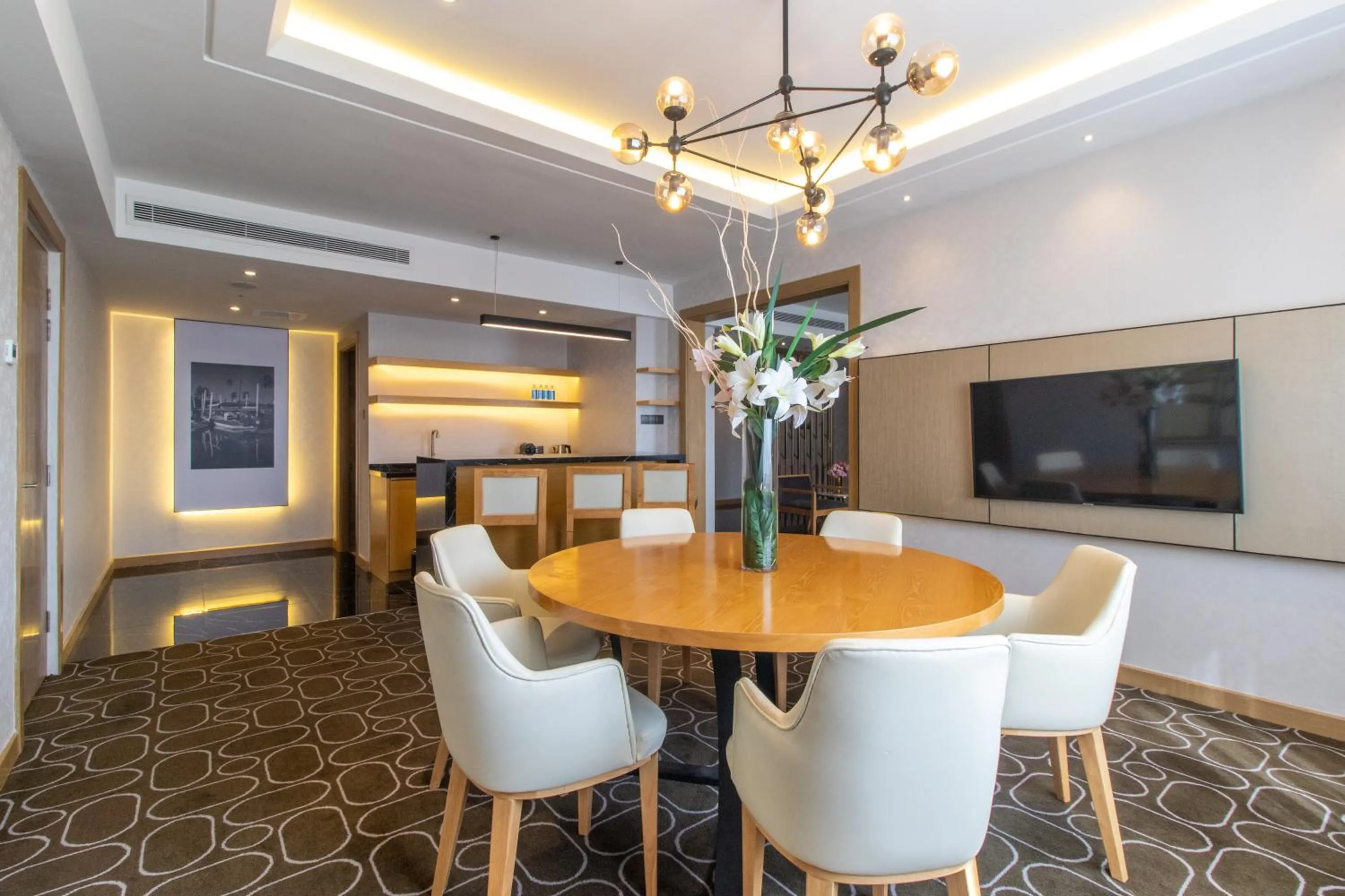 Seating area in Wyndham Acmar Klang