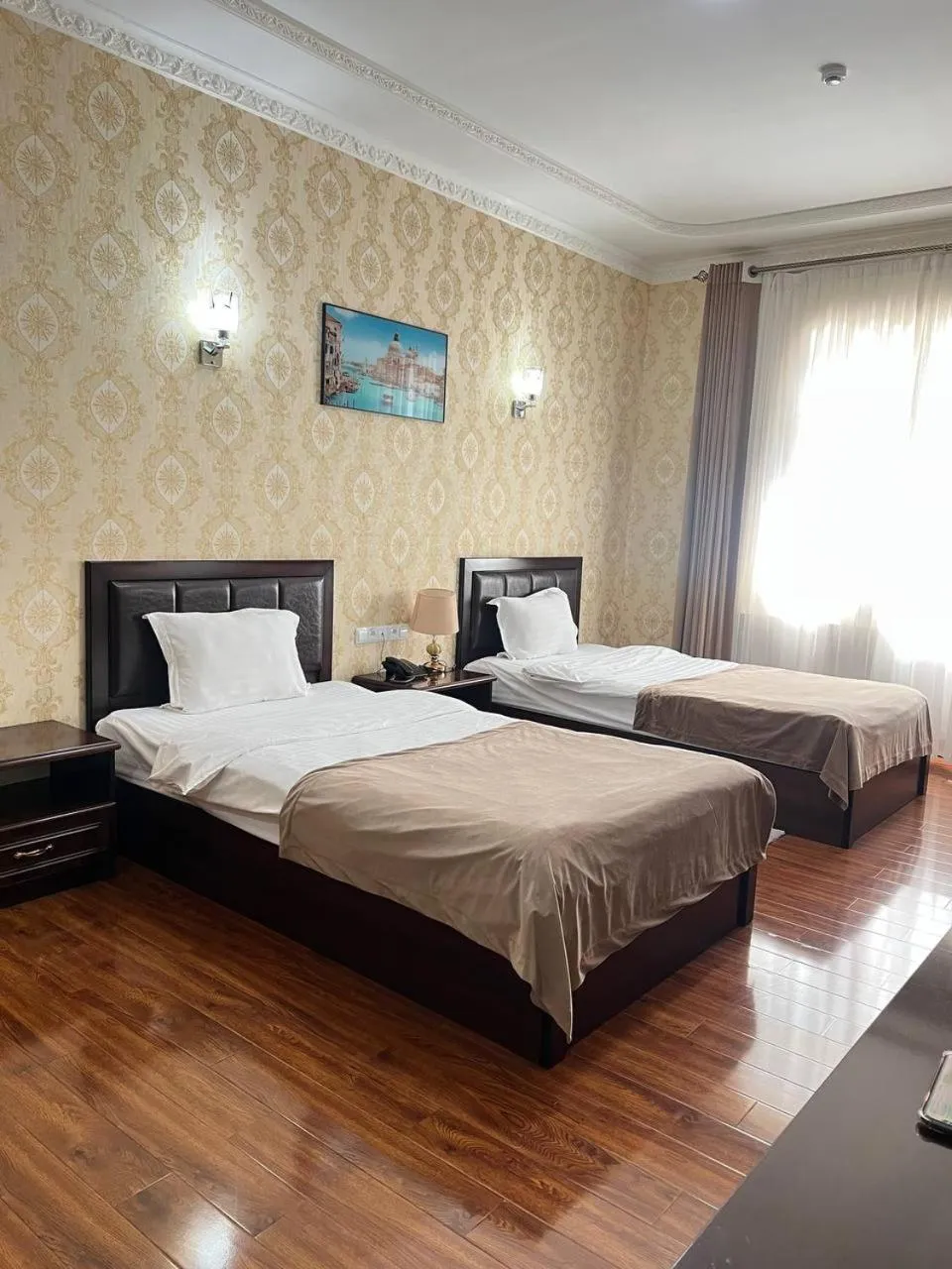 Bed in GRAND HOTEL SOGDIANA