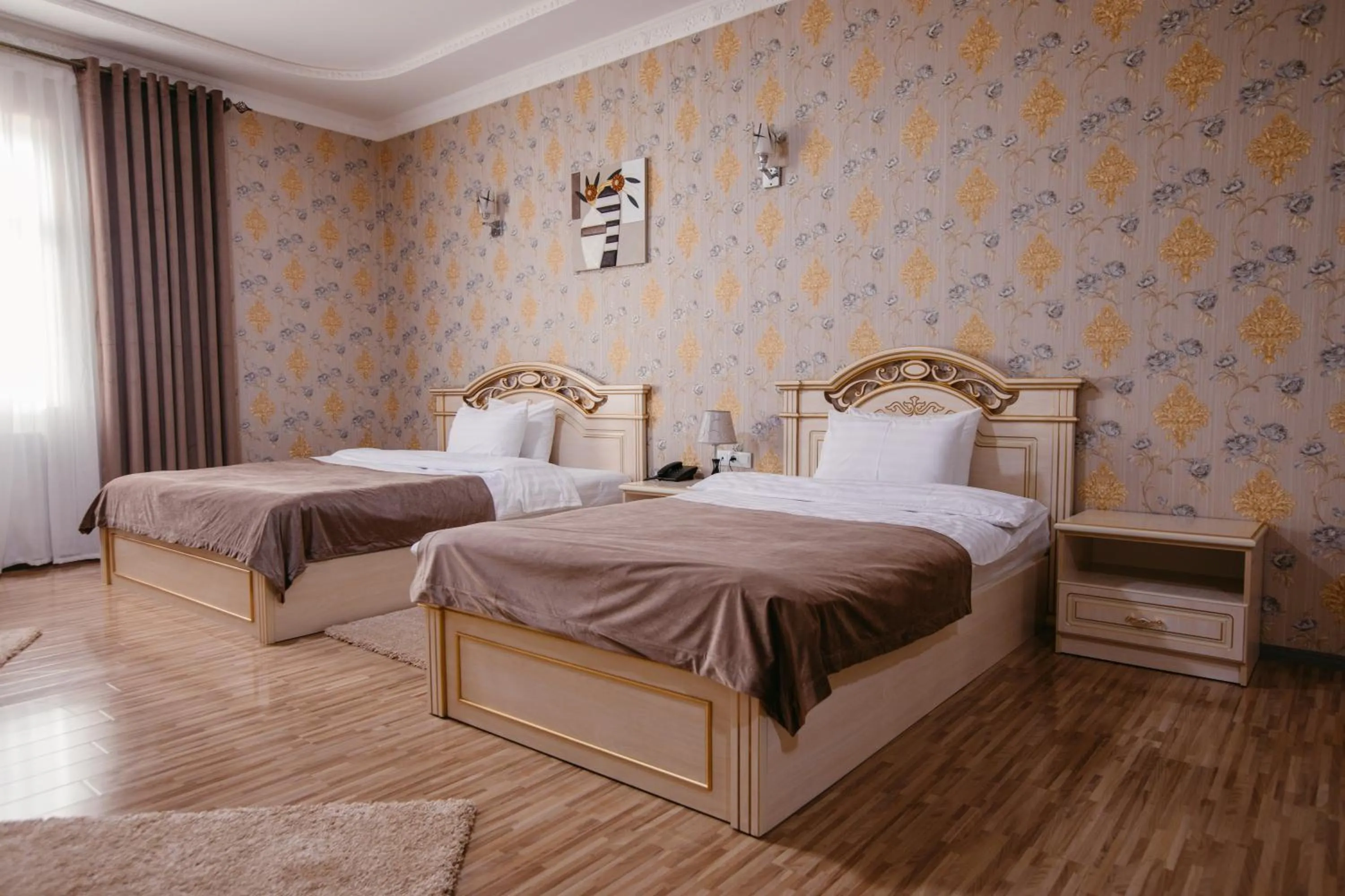 Bedroom, Bed in GRAND HOTEL SOGDIANA