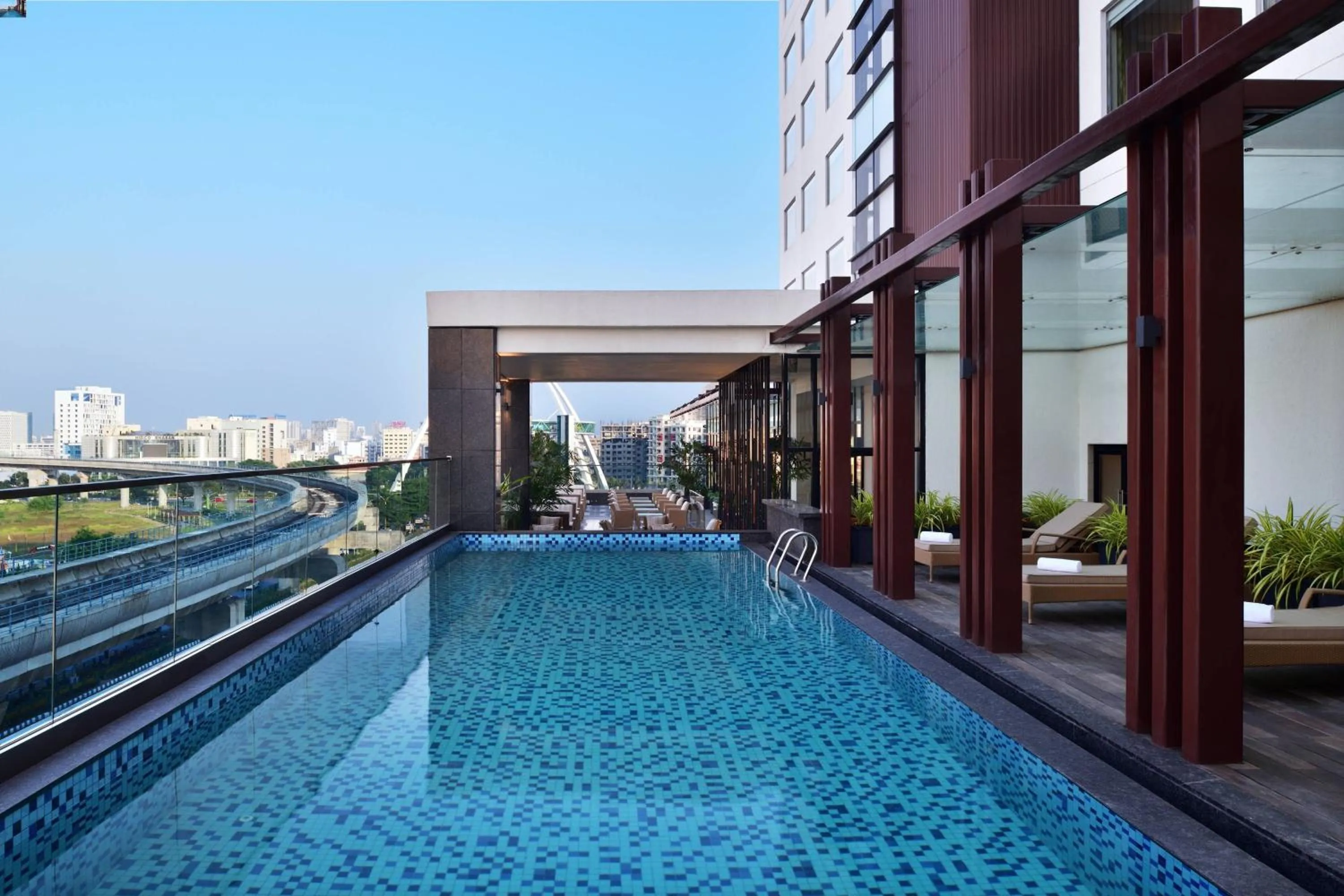 Swimming pool in Fairfield by Marriott Kolkata