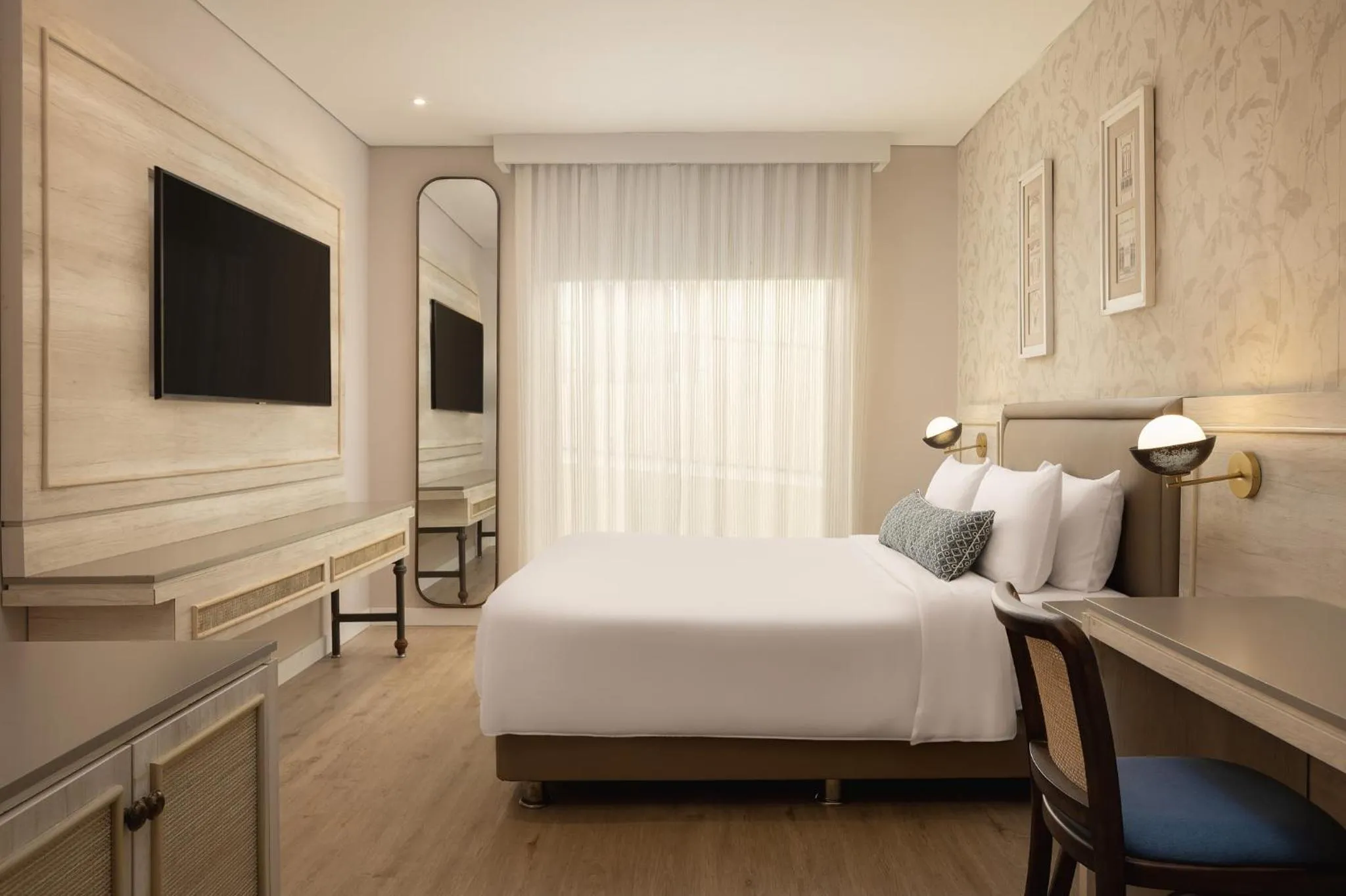 Bed in Ermita Cartagena, a Tribute Portfolio Hotel