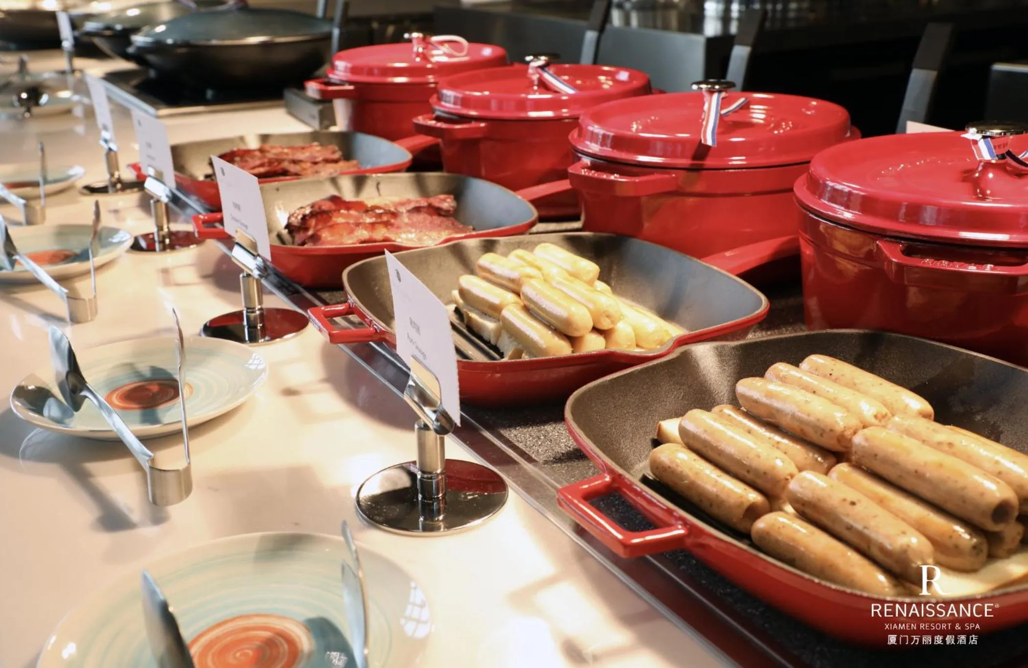 Breakfast in Renaissance Xiamen Hotel