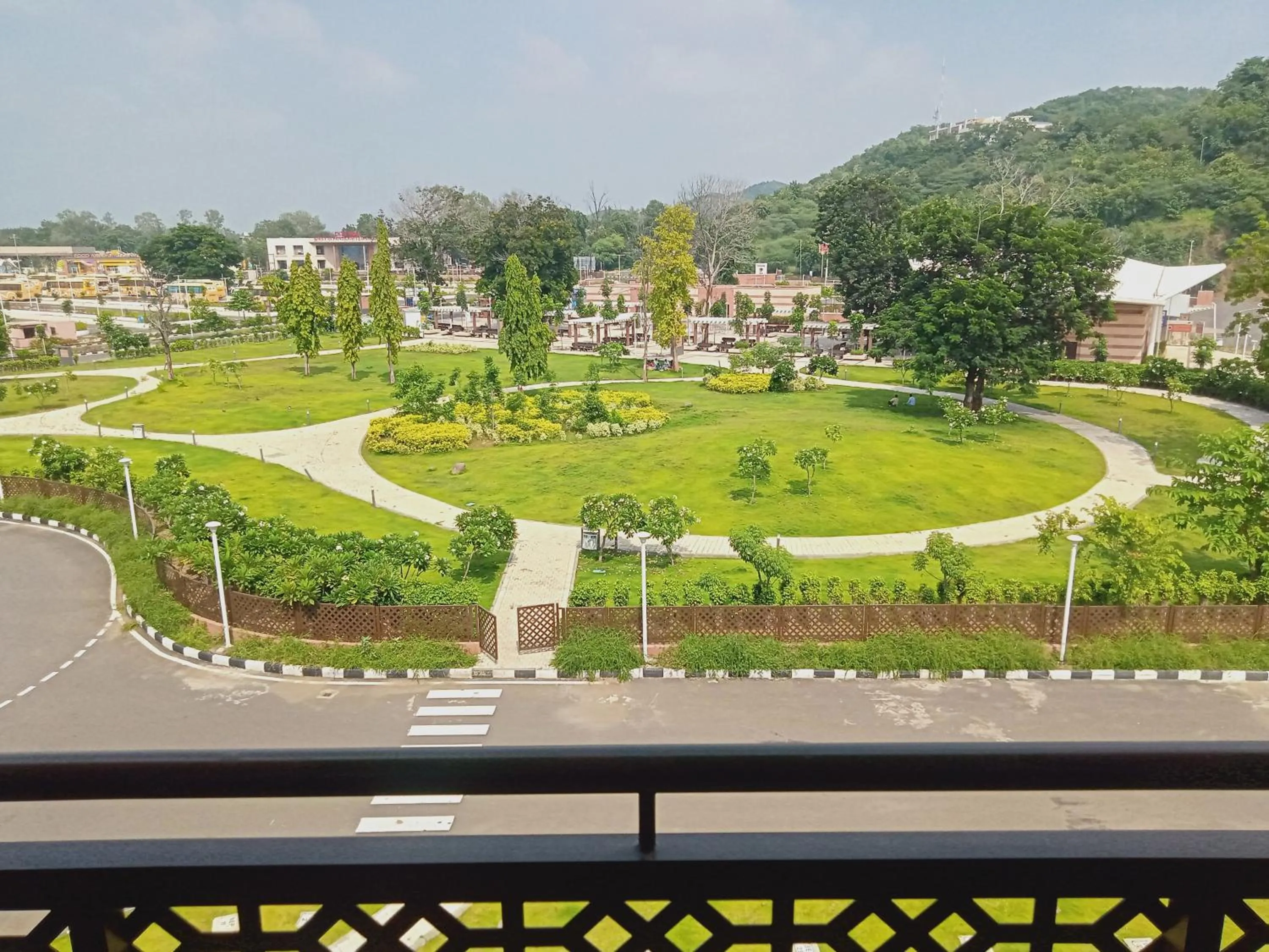 Garden view in Ramada Encore by Wyndham Statue of Unity