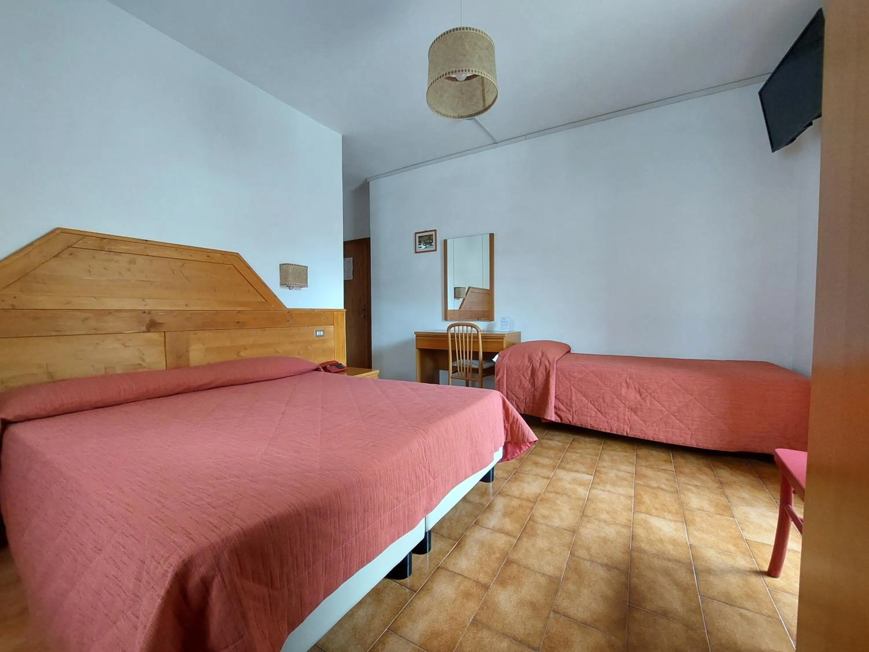 Bed in Hotel Paganella