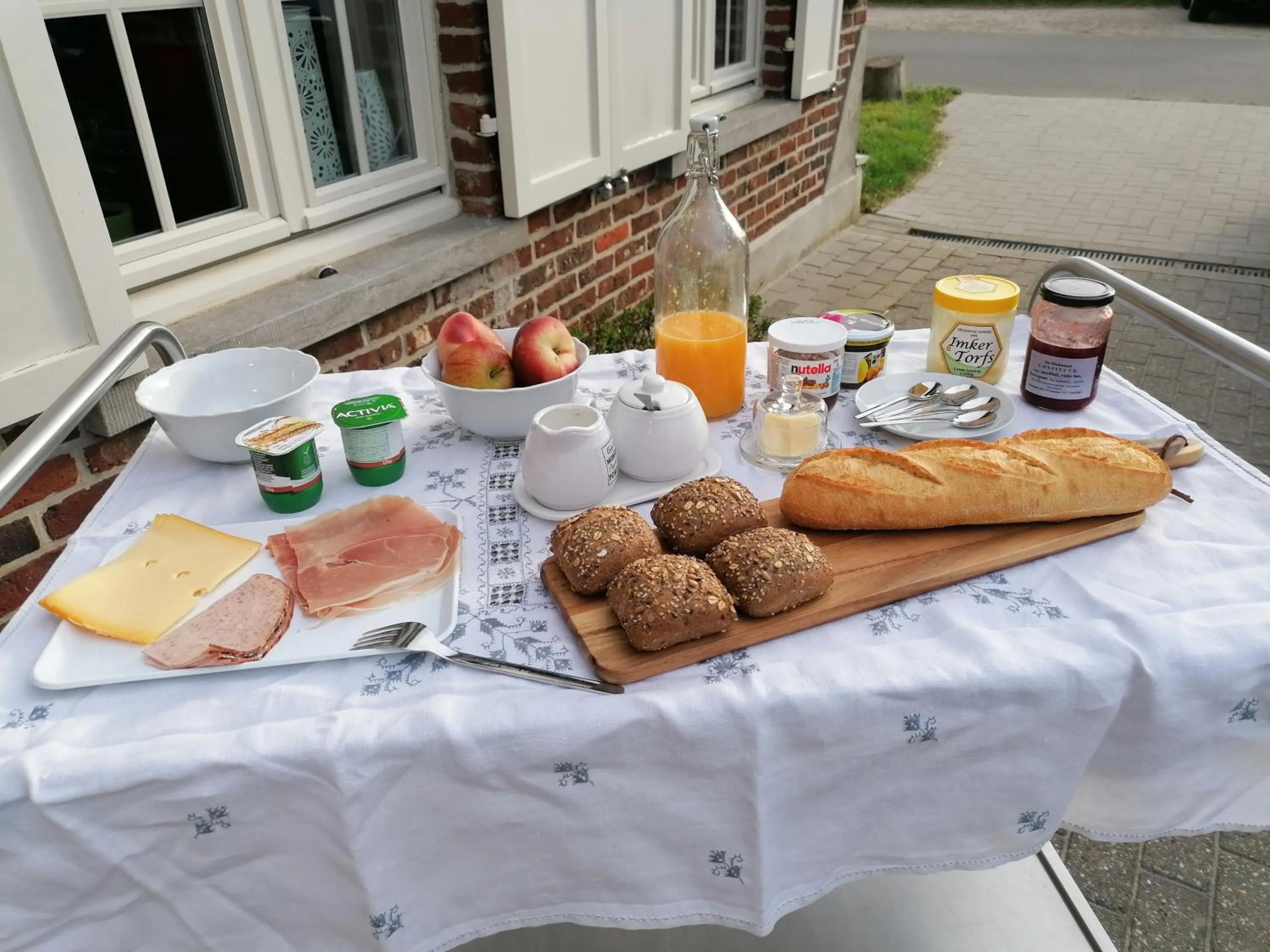 Breakfast in B&B Leybeeckhof