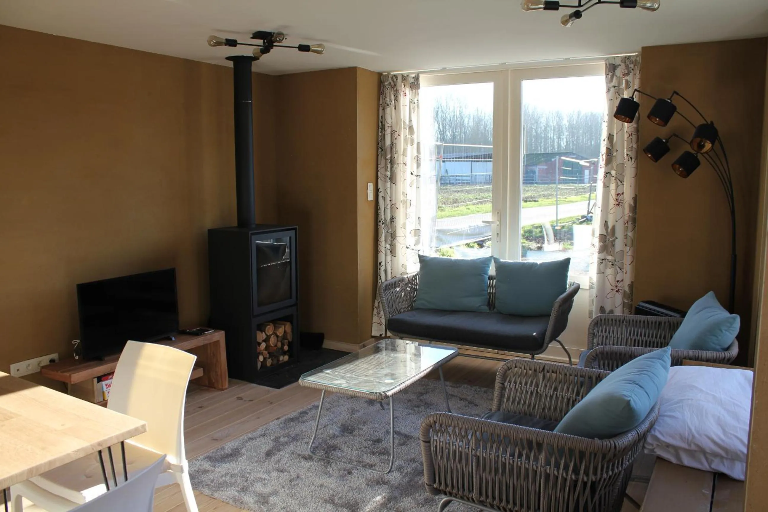 Living room in B&B Leybeeckhof