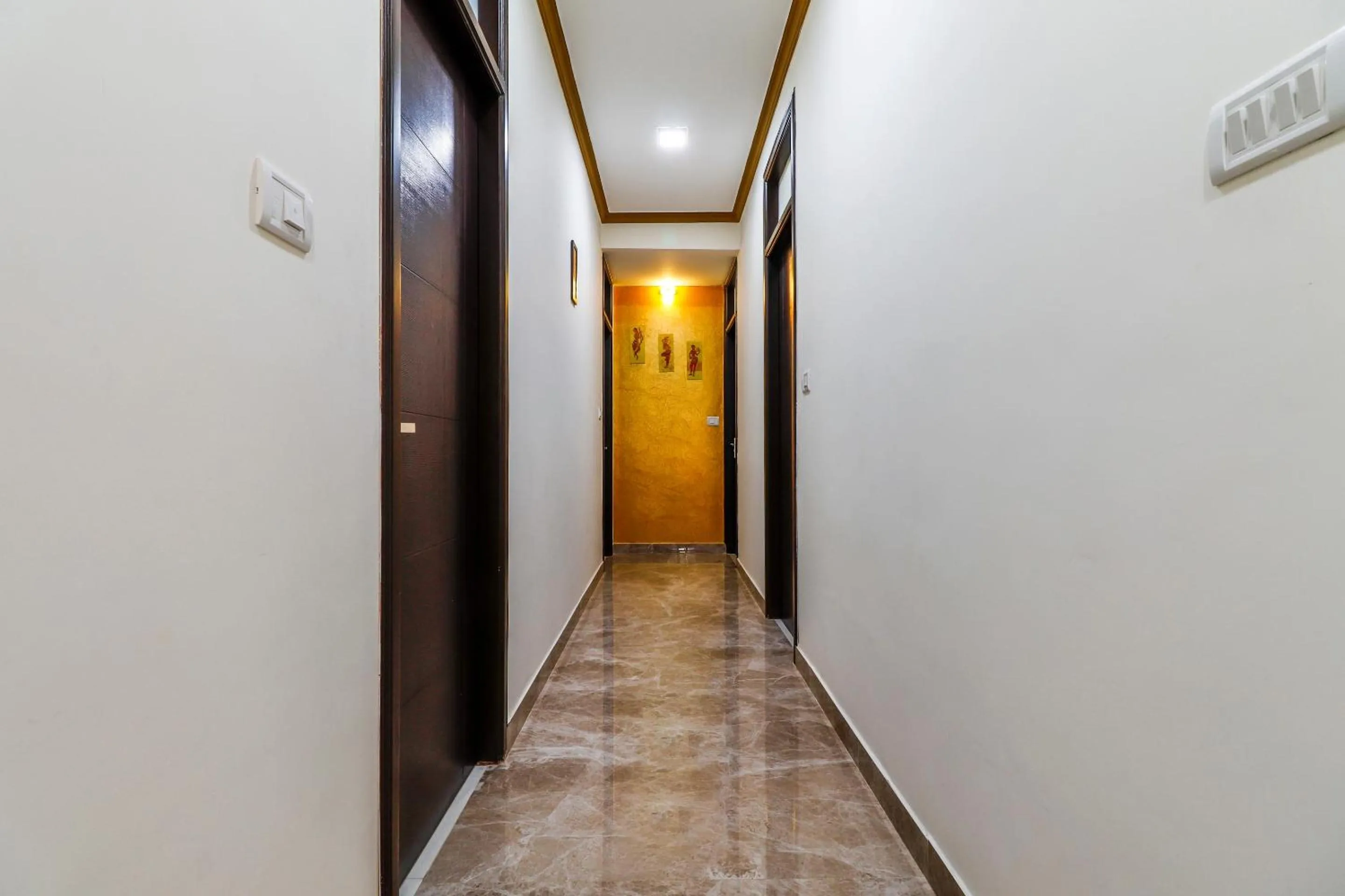 Lobby or reception in Capital O SLN Residency