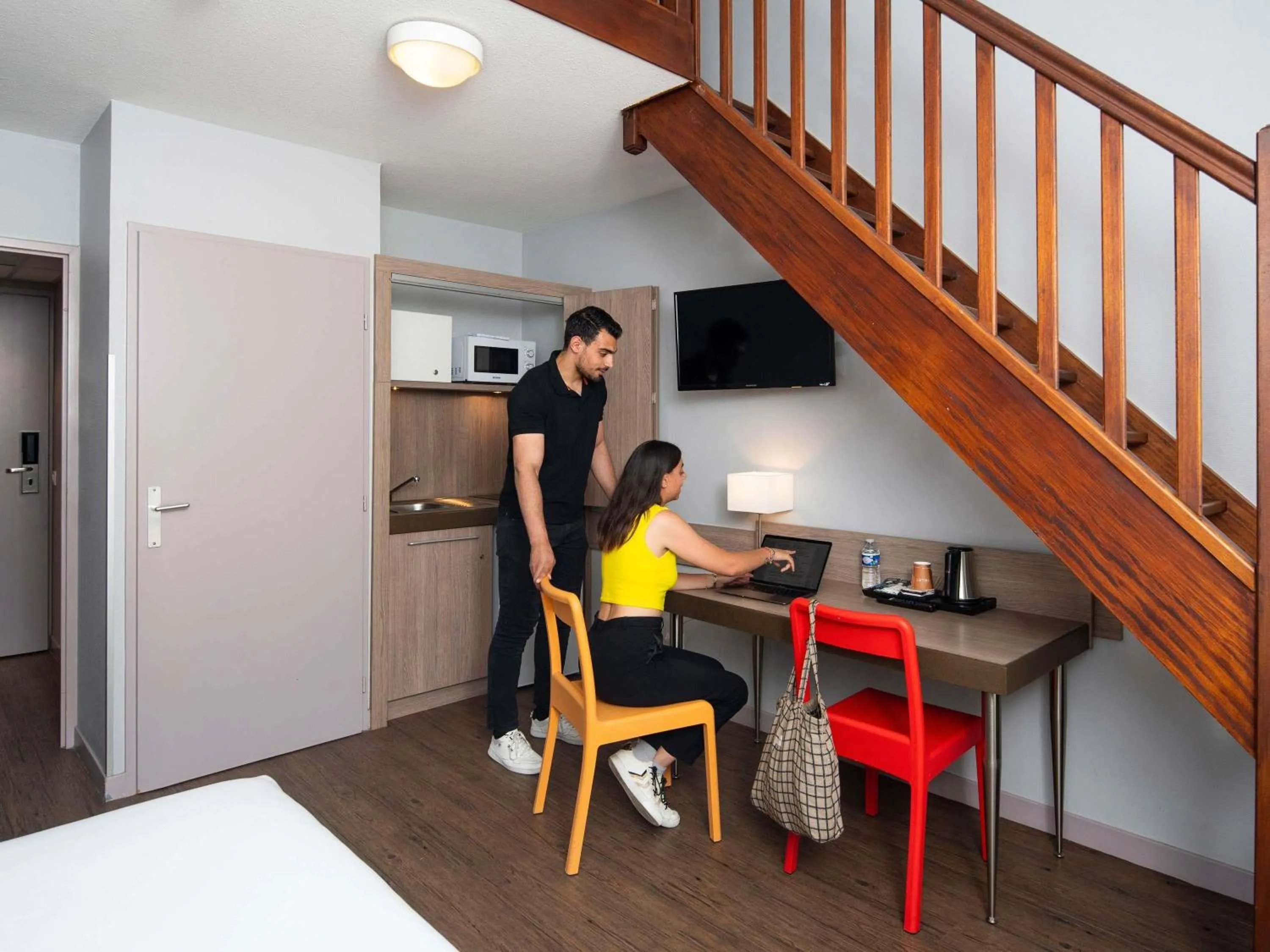 Bedroom in Adagio Access Lyon Centre Université