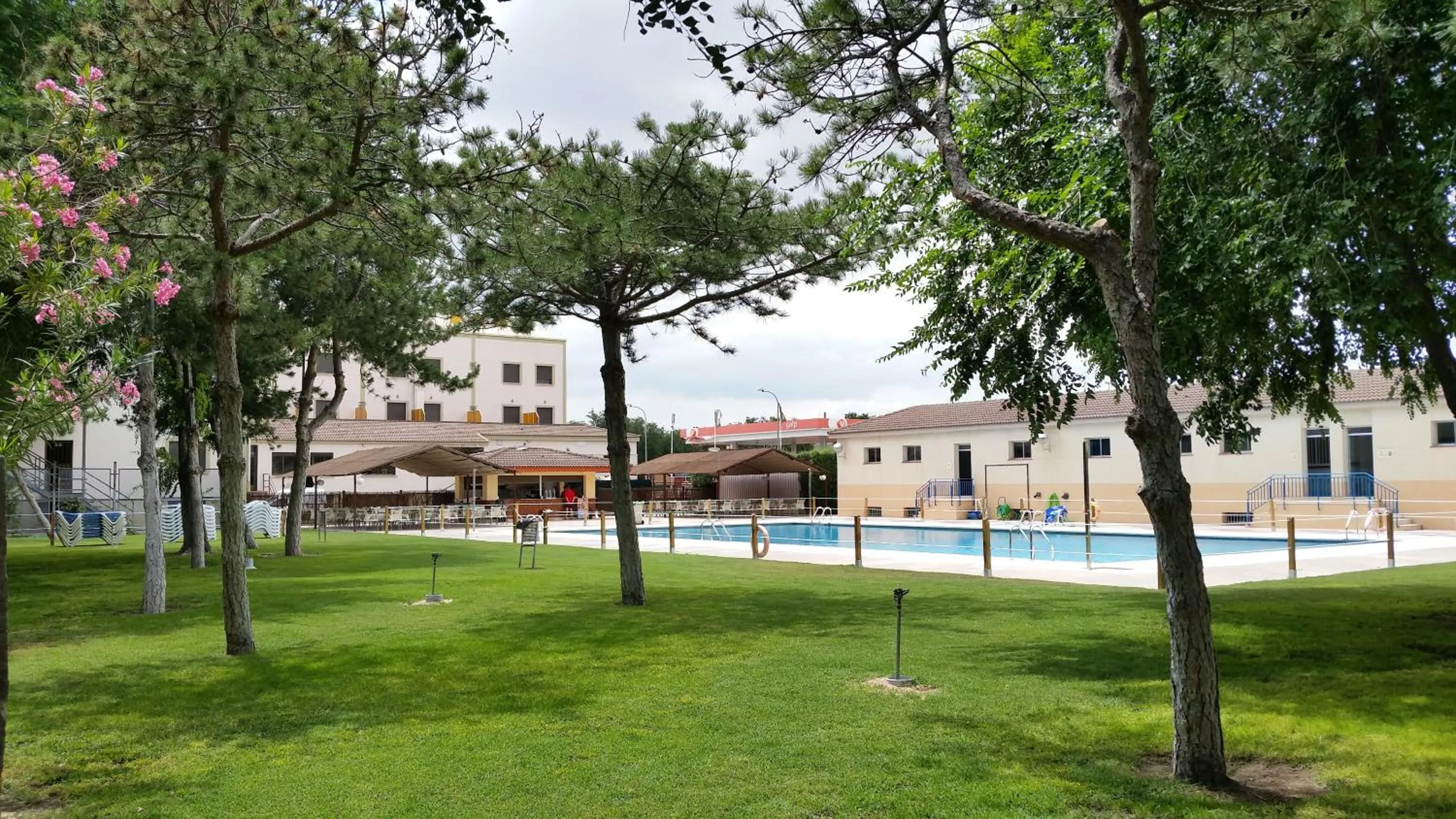 Garden in Hotel Castilla Torrijos