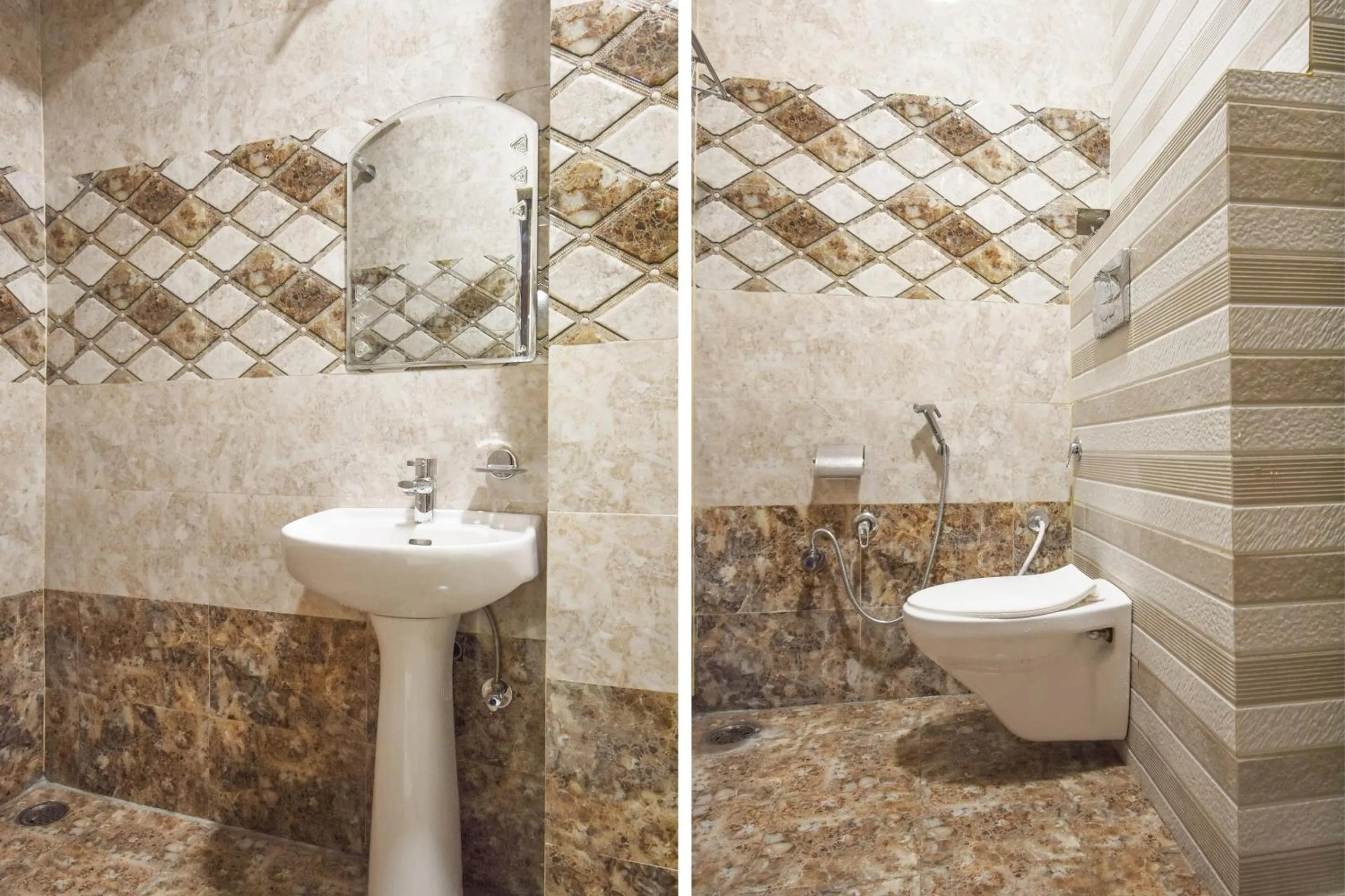 Bathroom in Hotel O New Delhi