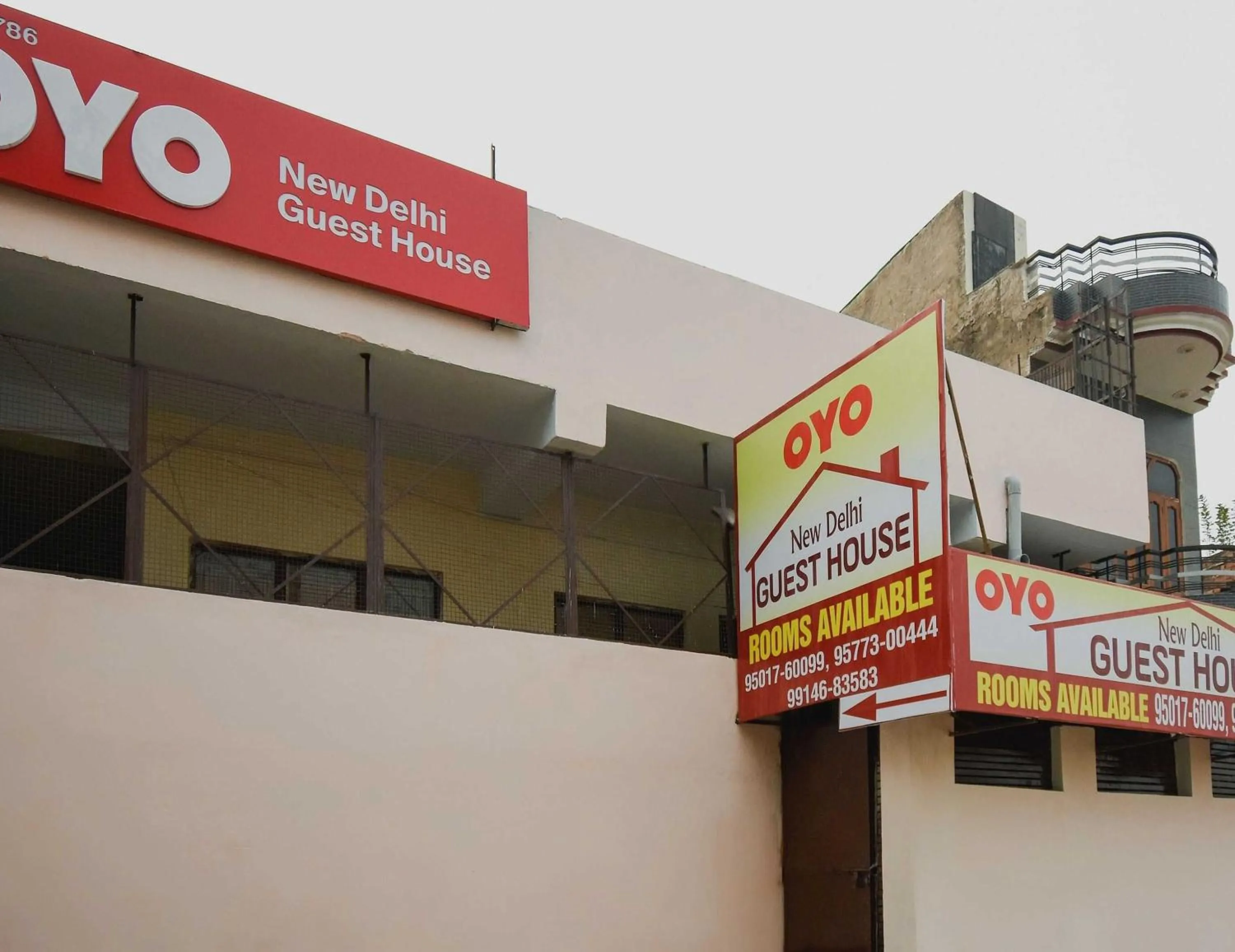 Facade/entrance in Hotel O New Delhi