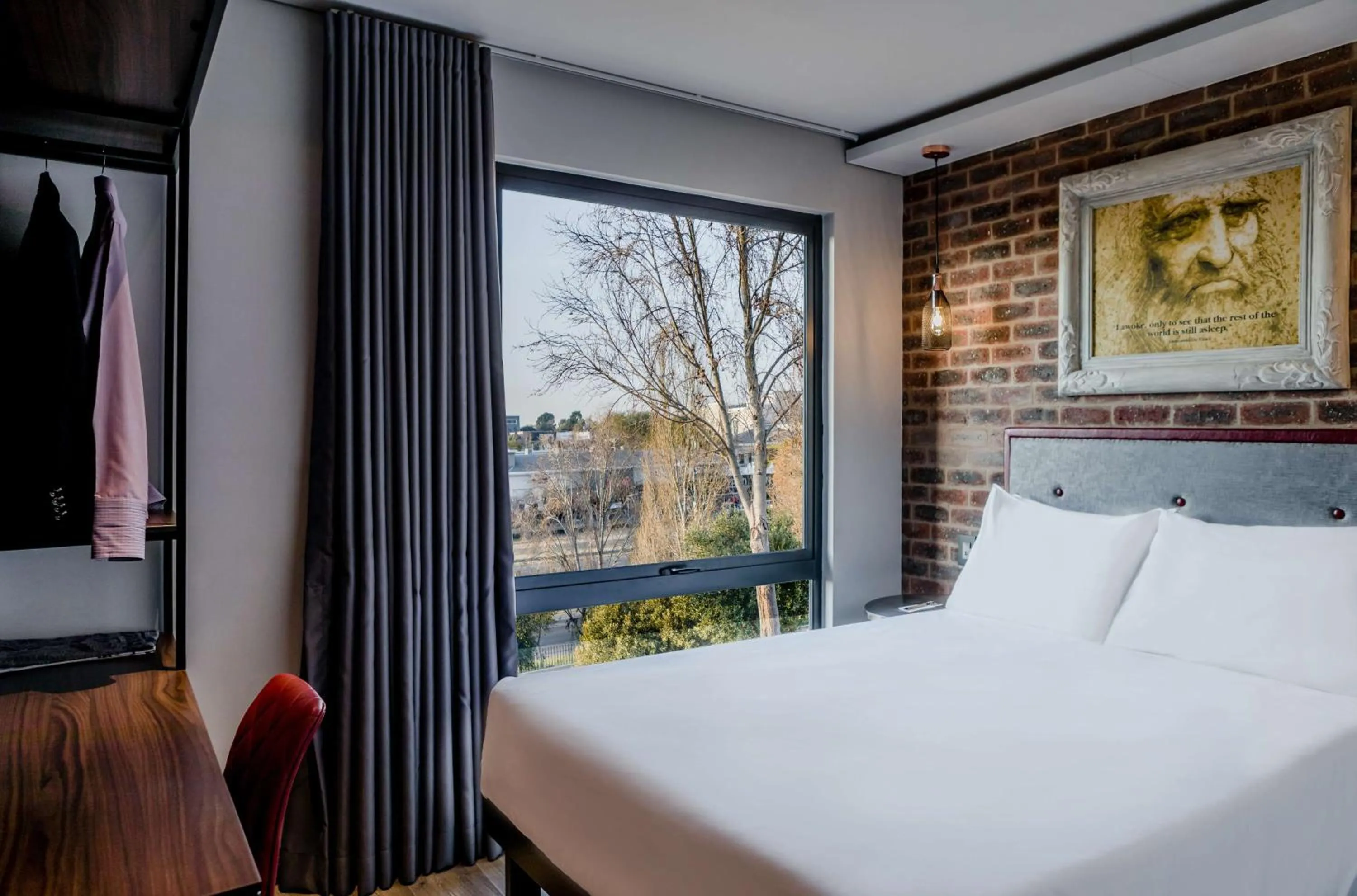 Bed in Hotel Perte at Montecasino