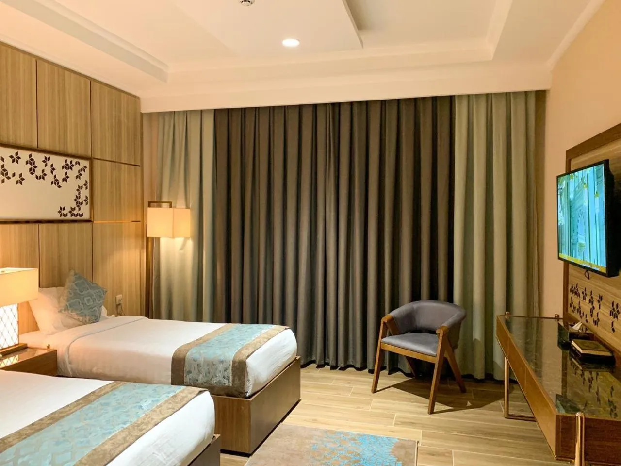 Bedroom, Bed in Midan Hotel & Suites Al Aziziya