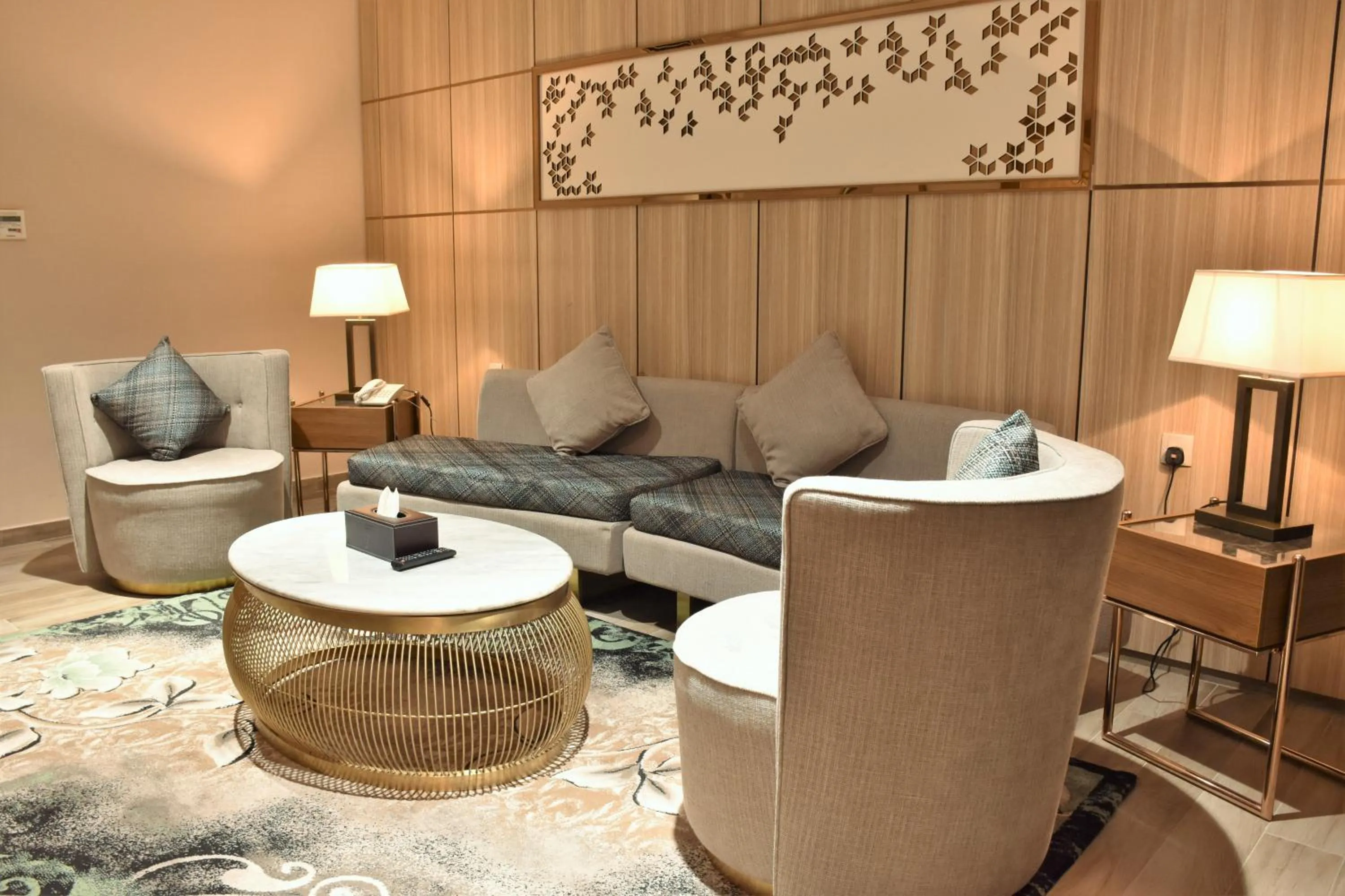 Living room in Midan Hotel & Suites Al Aziziya