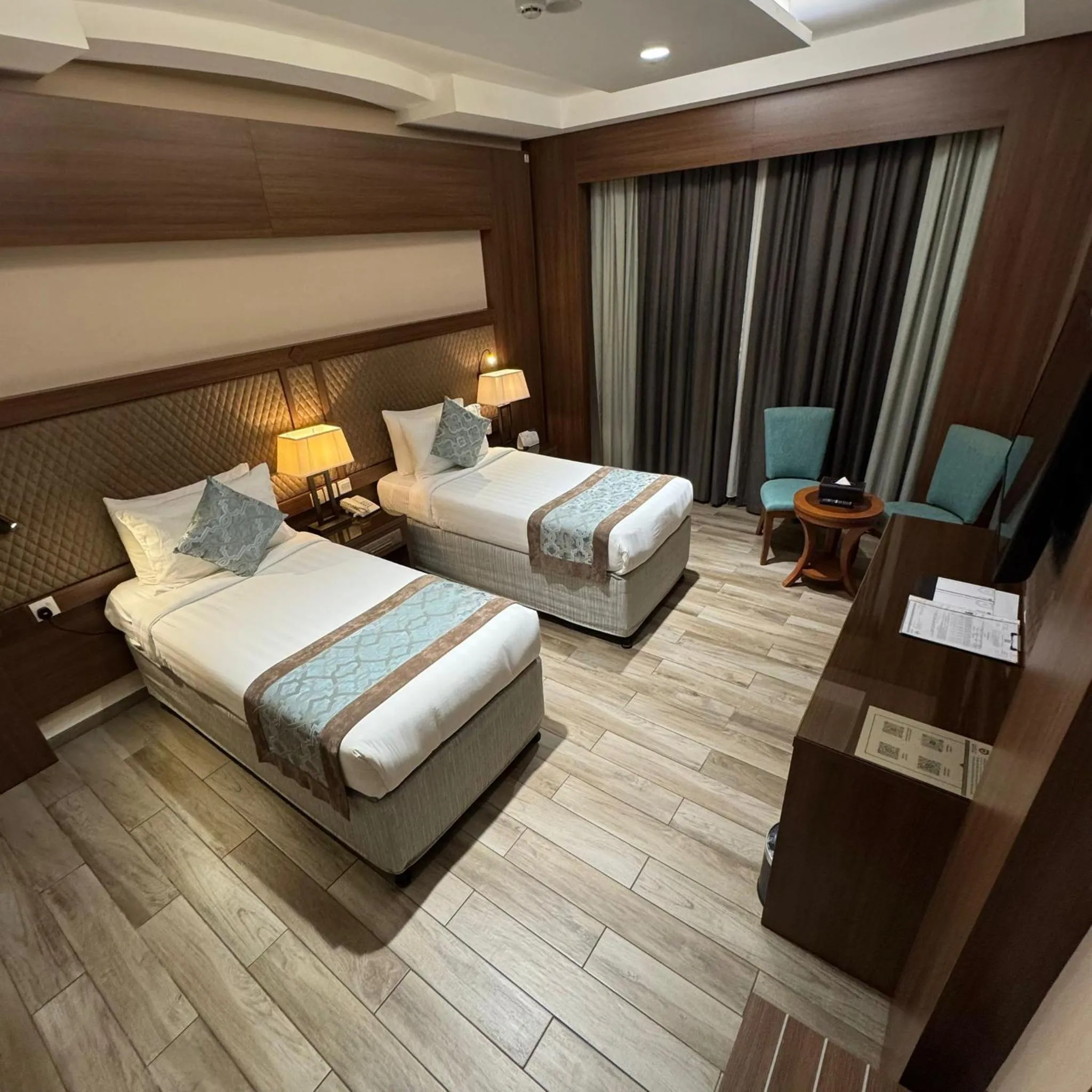 Property building, Bed in Midan Hotel & Suites Al Aziziya