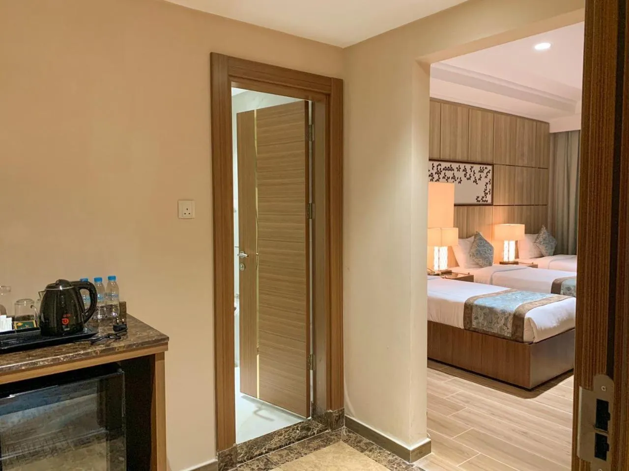 Bedroom, Bed in Midan Hotel & Suites Al Aziziya