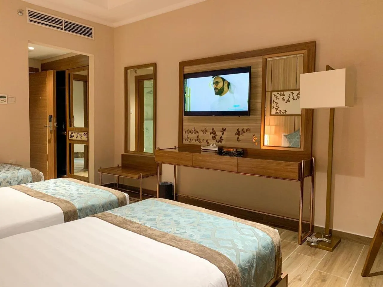 Bedroom, Bed in Midan Hotel & Suites Al Aziziya