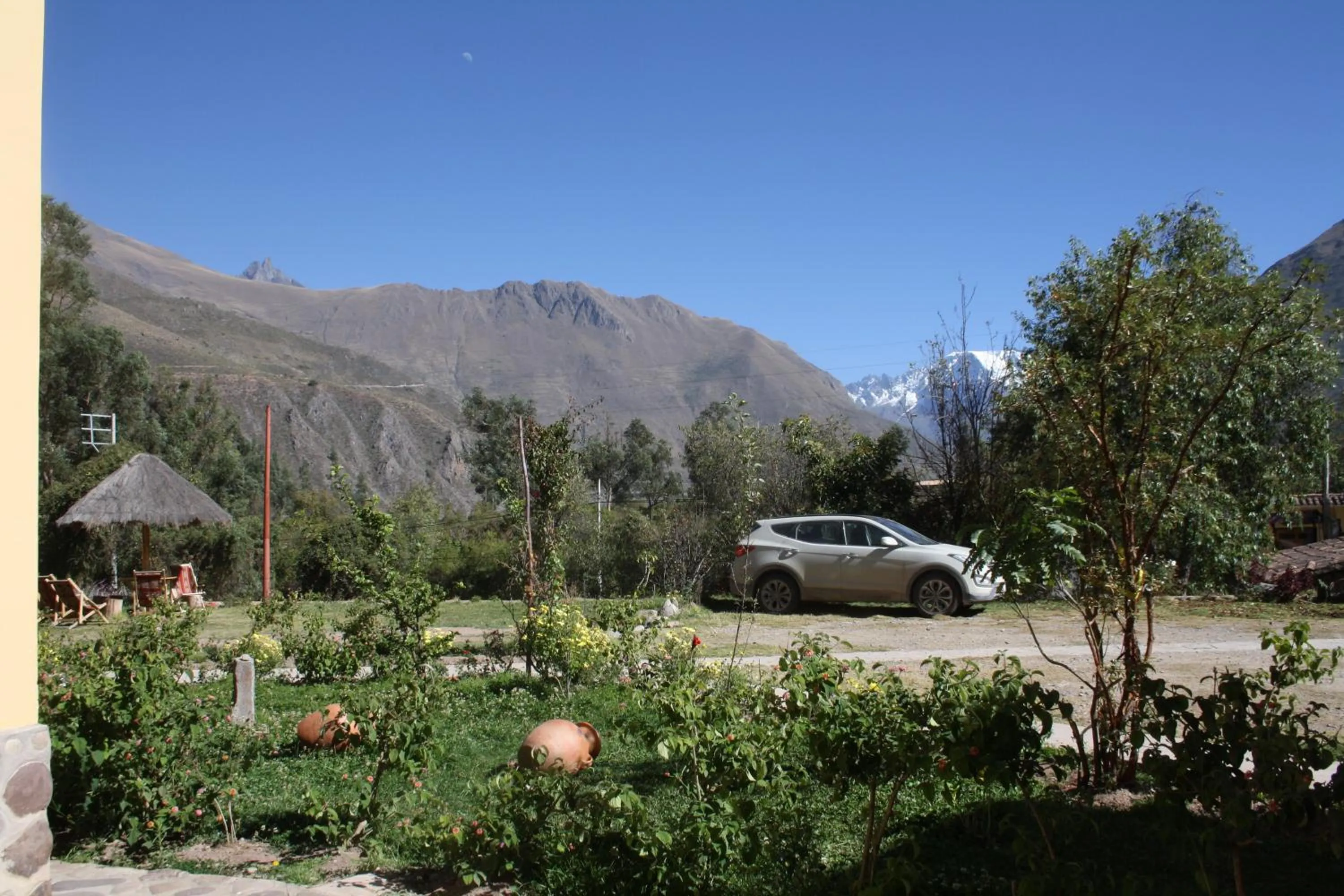 Garden in Tunupa Lodge Hotel