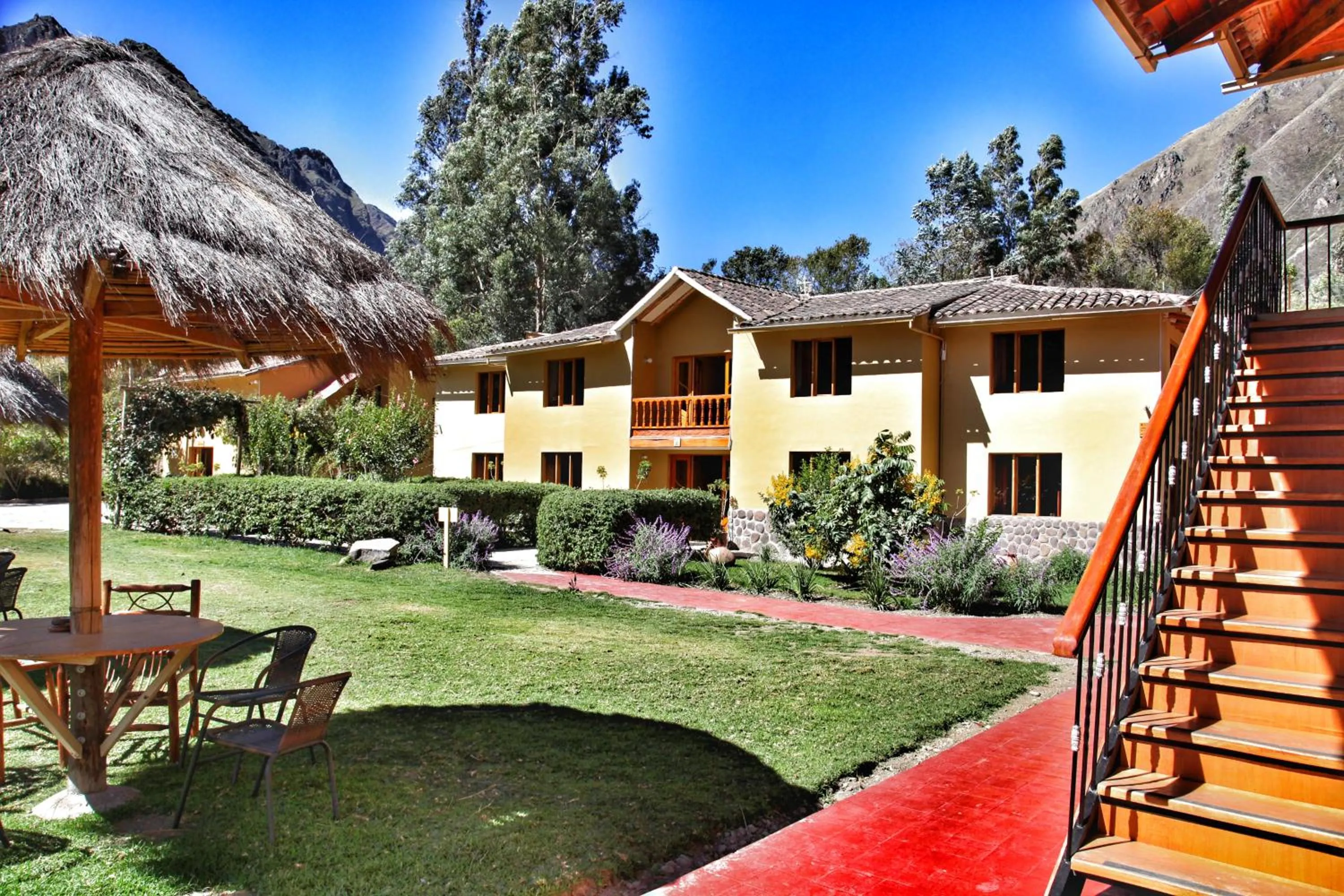 Patio in Tunupa Lodge Hotel