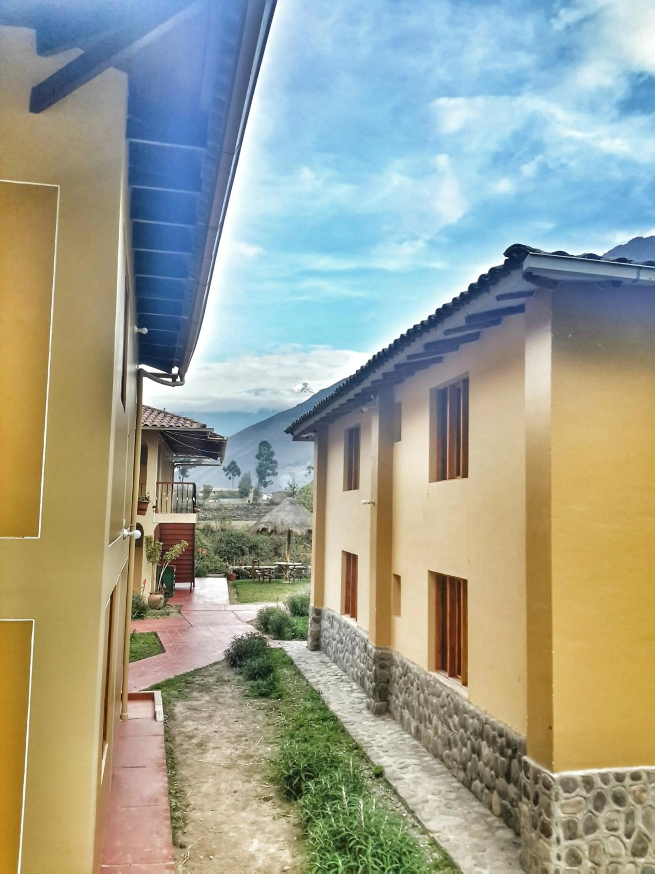 Facade/entrance in Tunupa Lodge Hotel