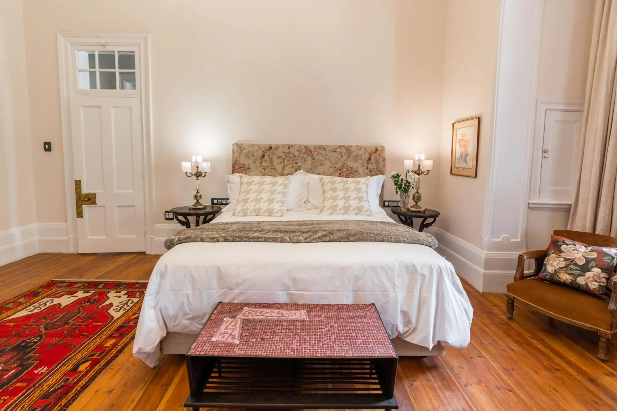 Bed in Welgeluk Feather Palace