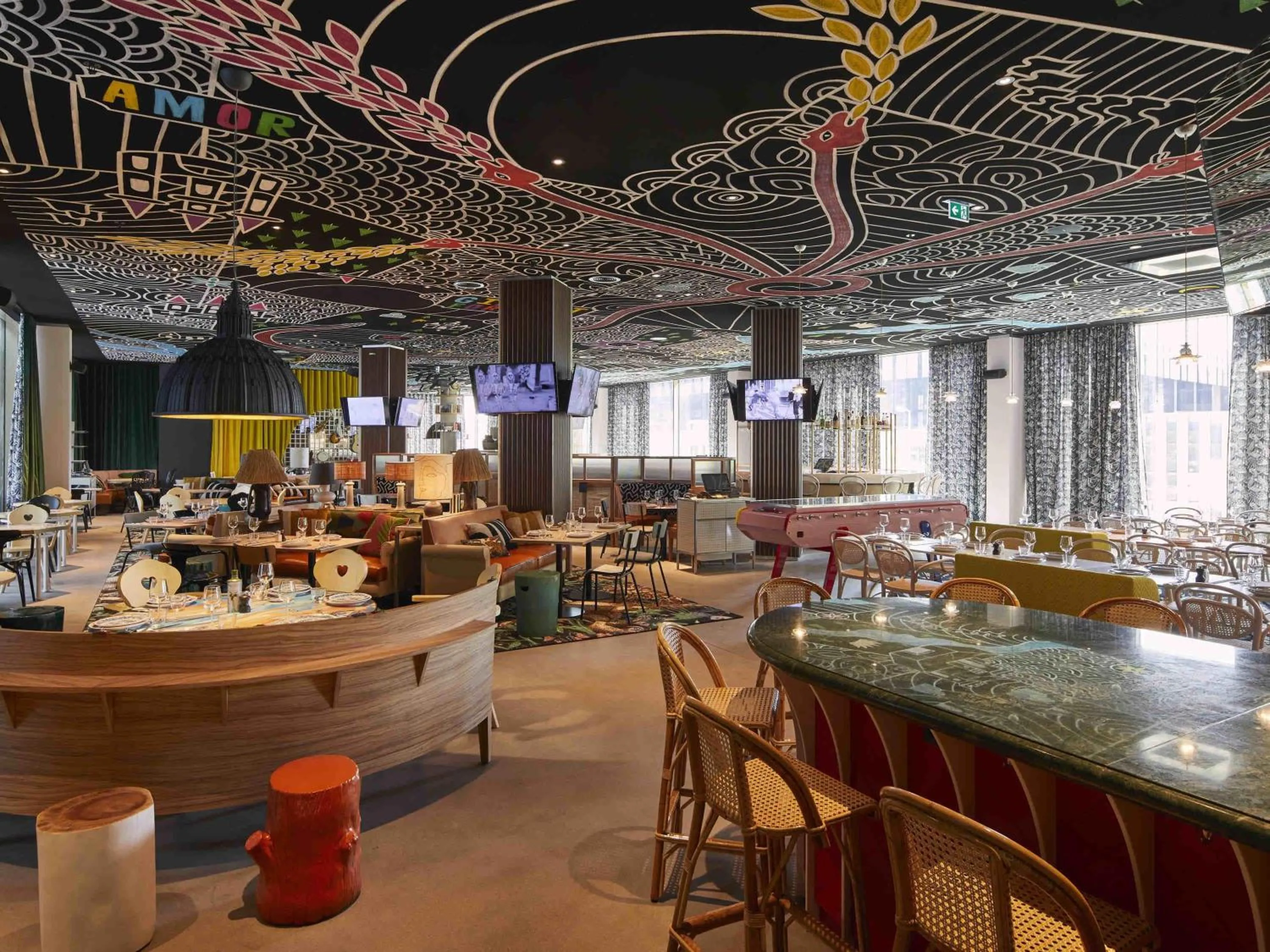 Restaurant/places to eat in Mama Shelter Luxembourg