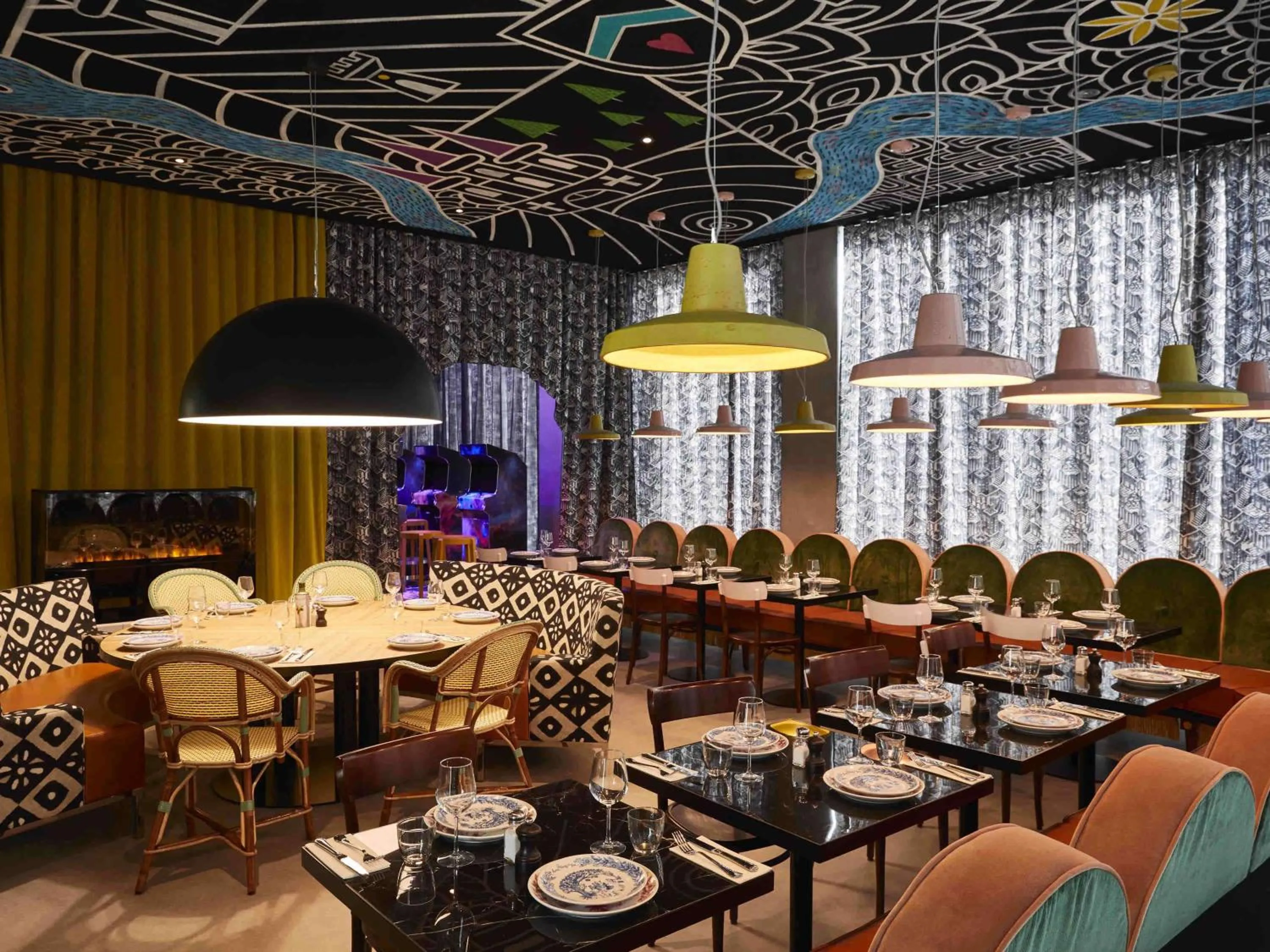 Restaurant/places to eat in Mama Shelter Luxembourg