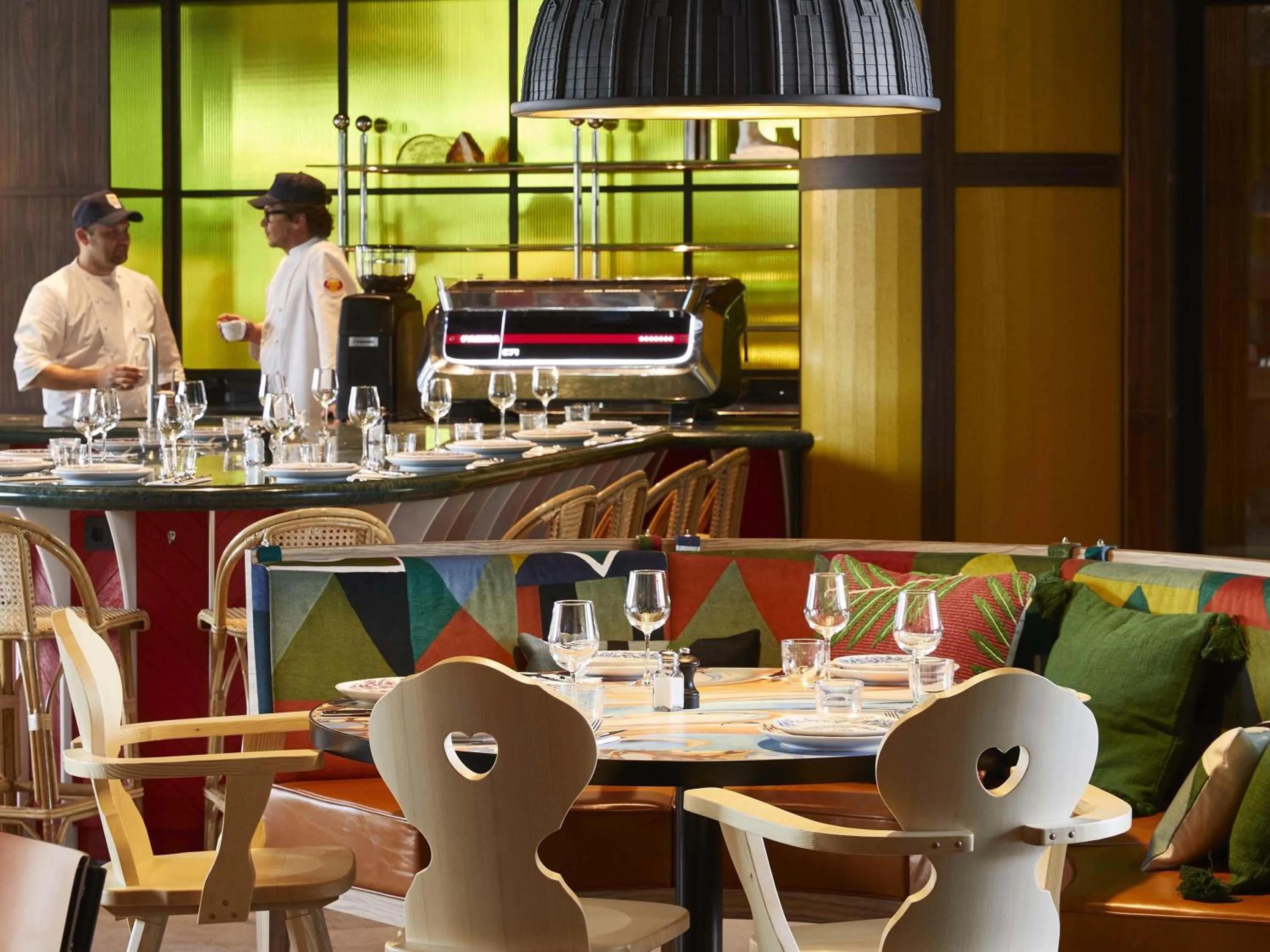 Restaurant/places to eat in Mama Shelter Luxembourg