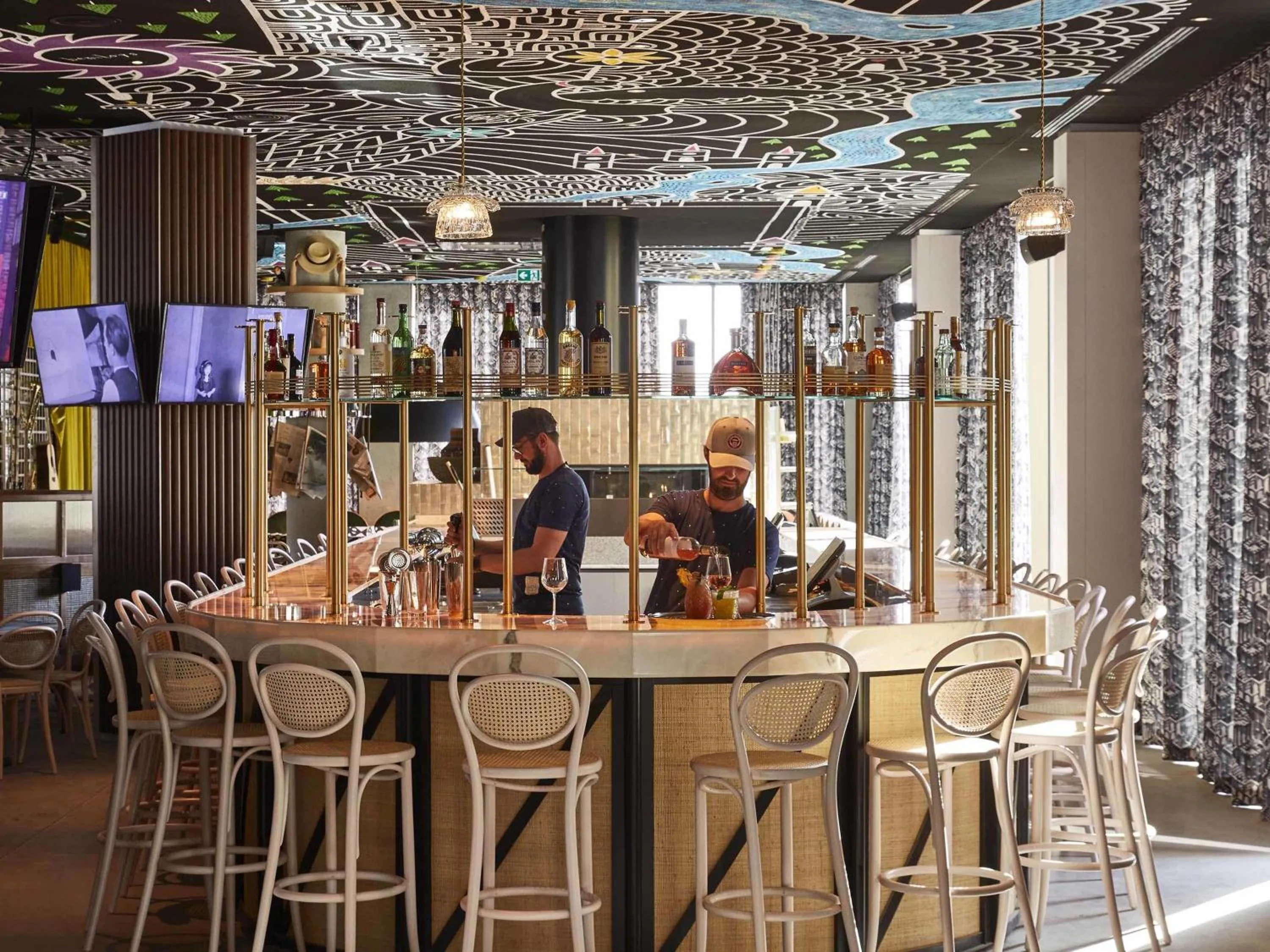 Restaurant/places to eat in Mama Shelter Luxembourg