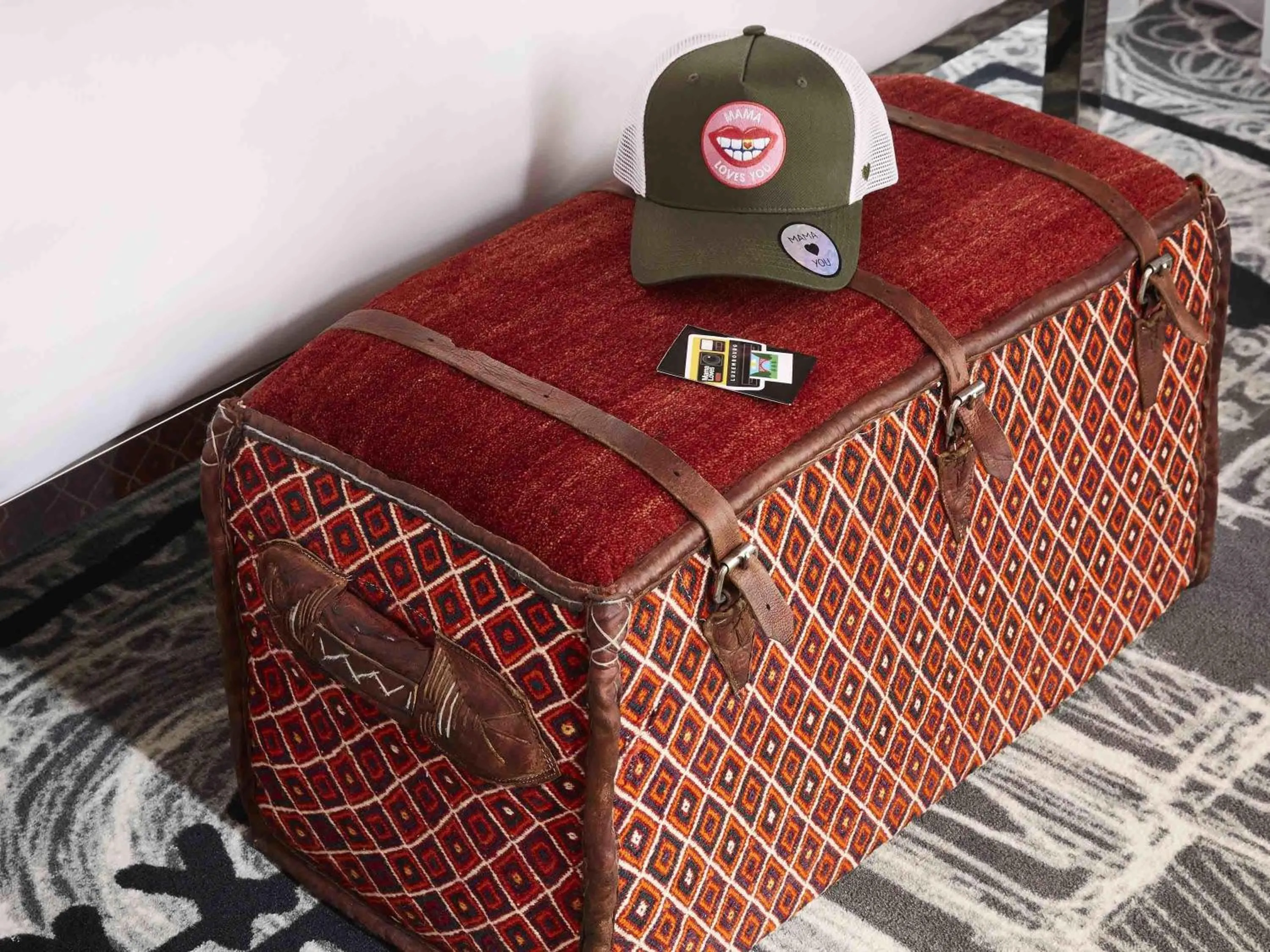 Bedroom in Mama Shelter Luxembourg