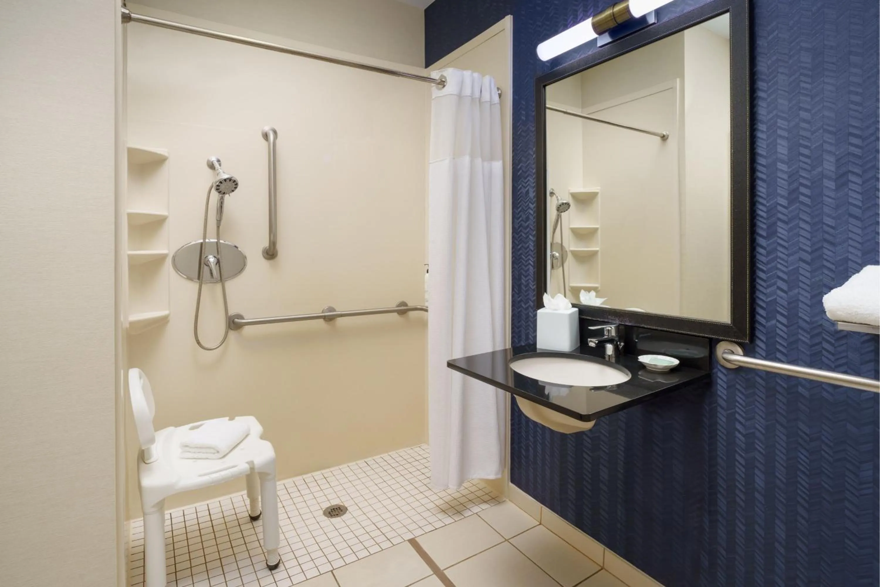 Bathroom in Fairfield Inn & Suites Boca Raton