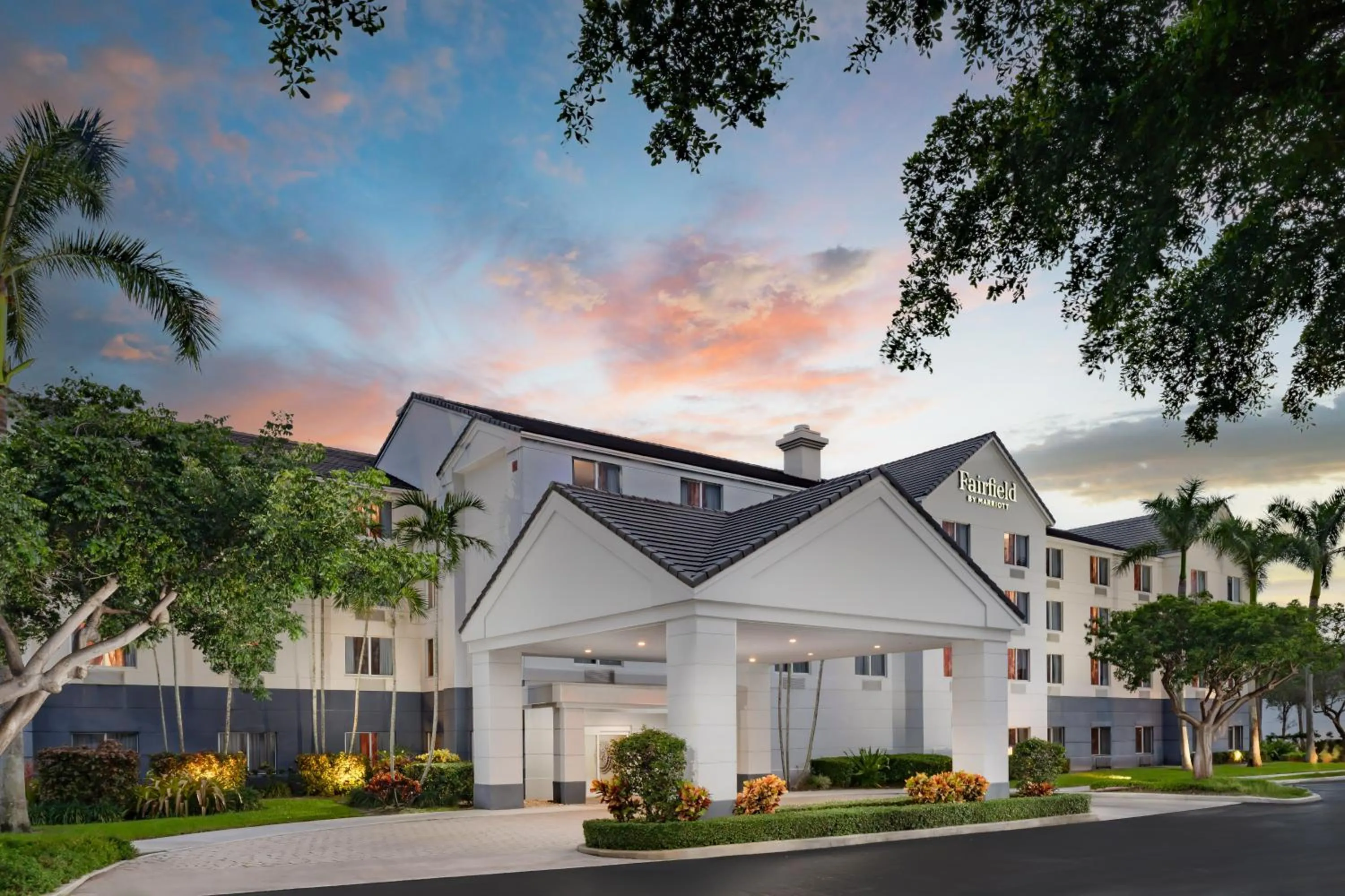 Property building in Fairfield Inn & Suites Boca Raton