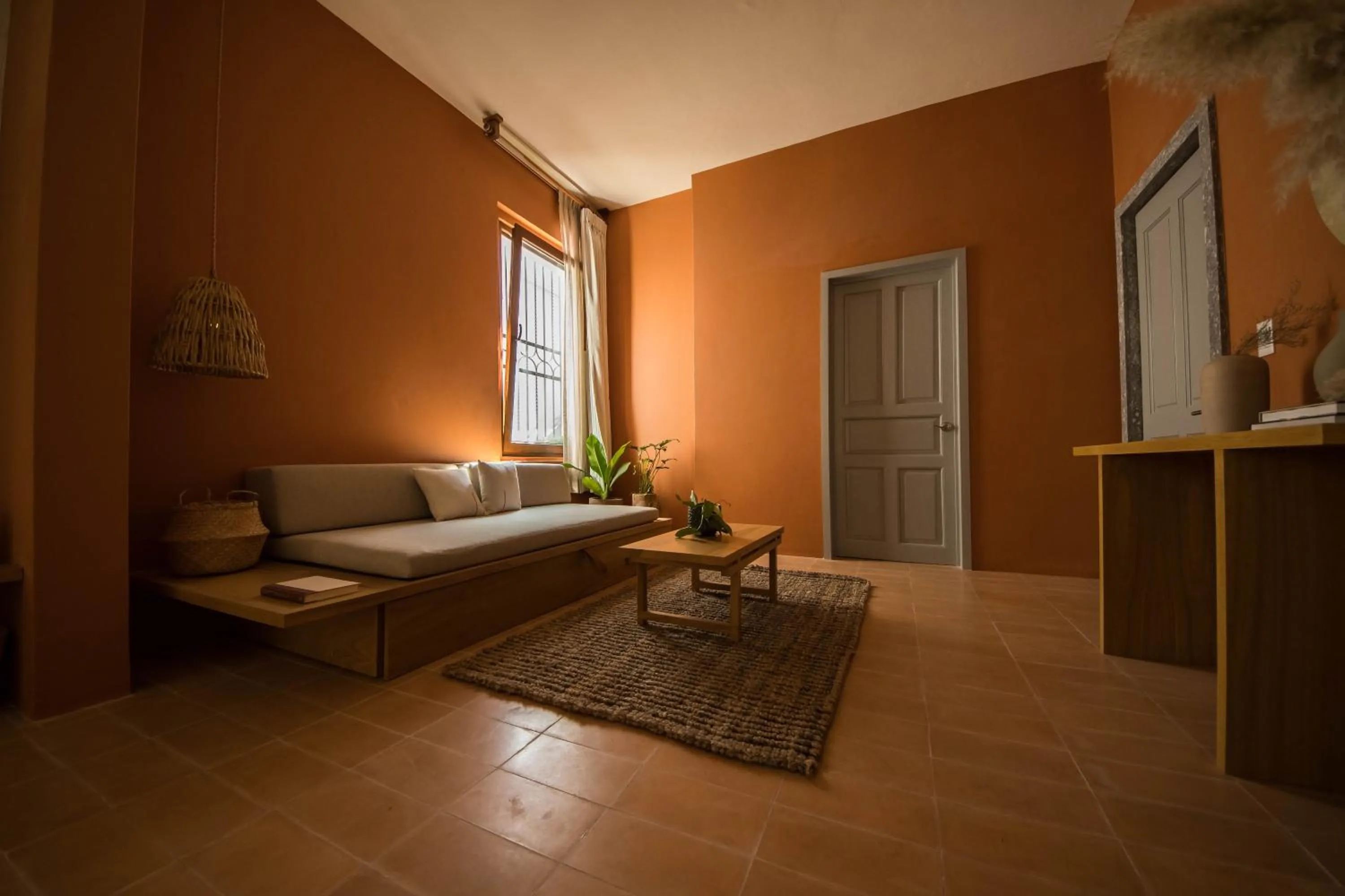 Living room, Bed in Casa Montore by Barrio Mexico