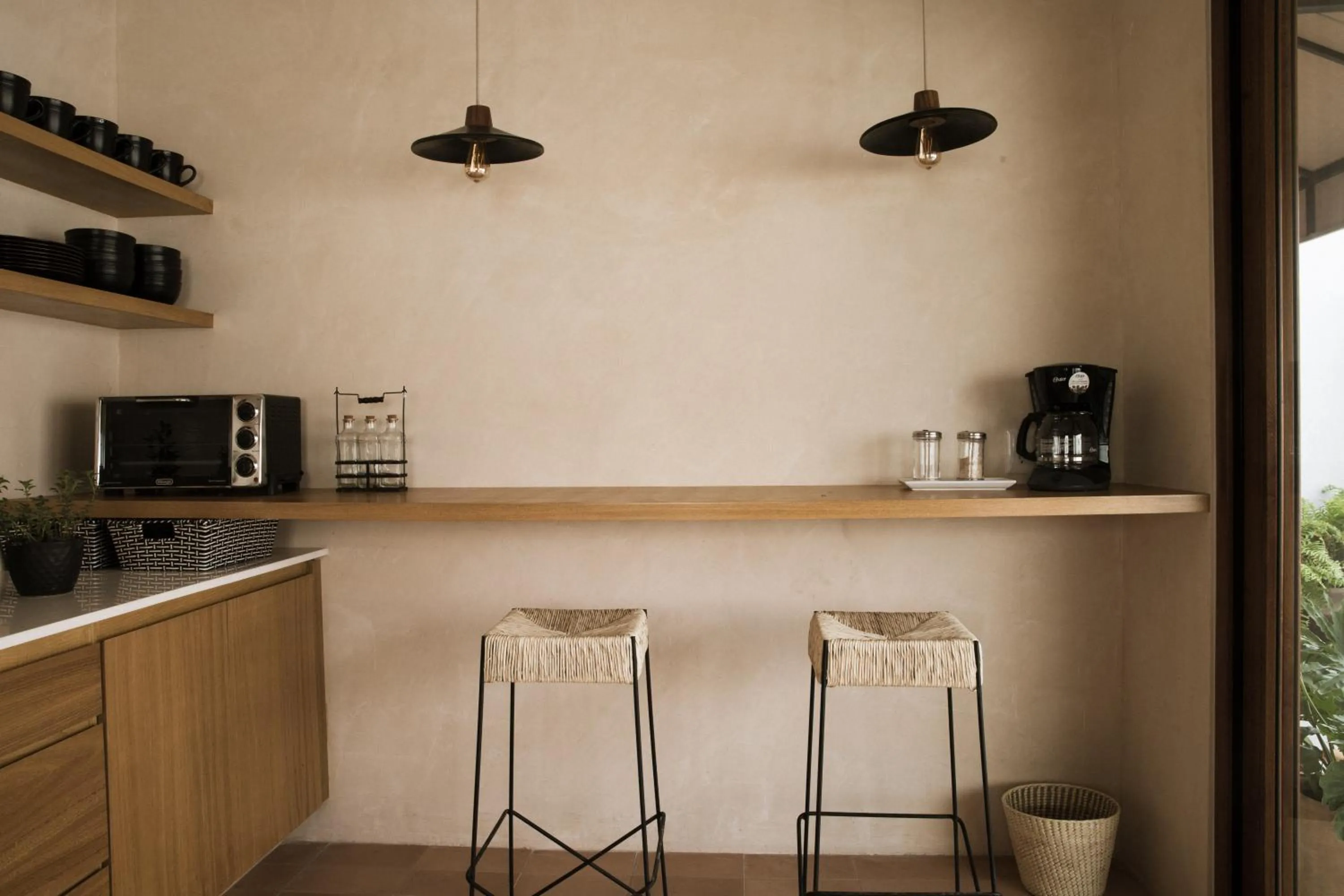 Communal kitchen in Casa Montore by Barrio Mexico