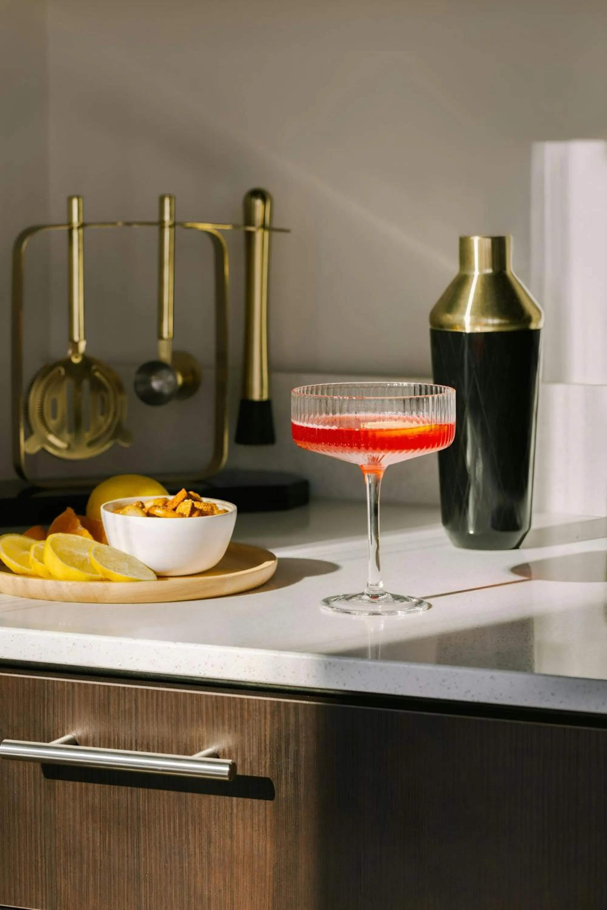 Kitchen or kitchenette in Sonder by Marriott Bonvoy South Wabash Apartments South Loop