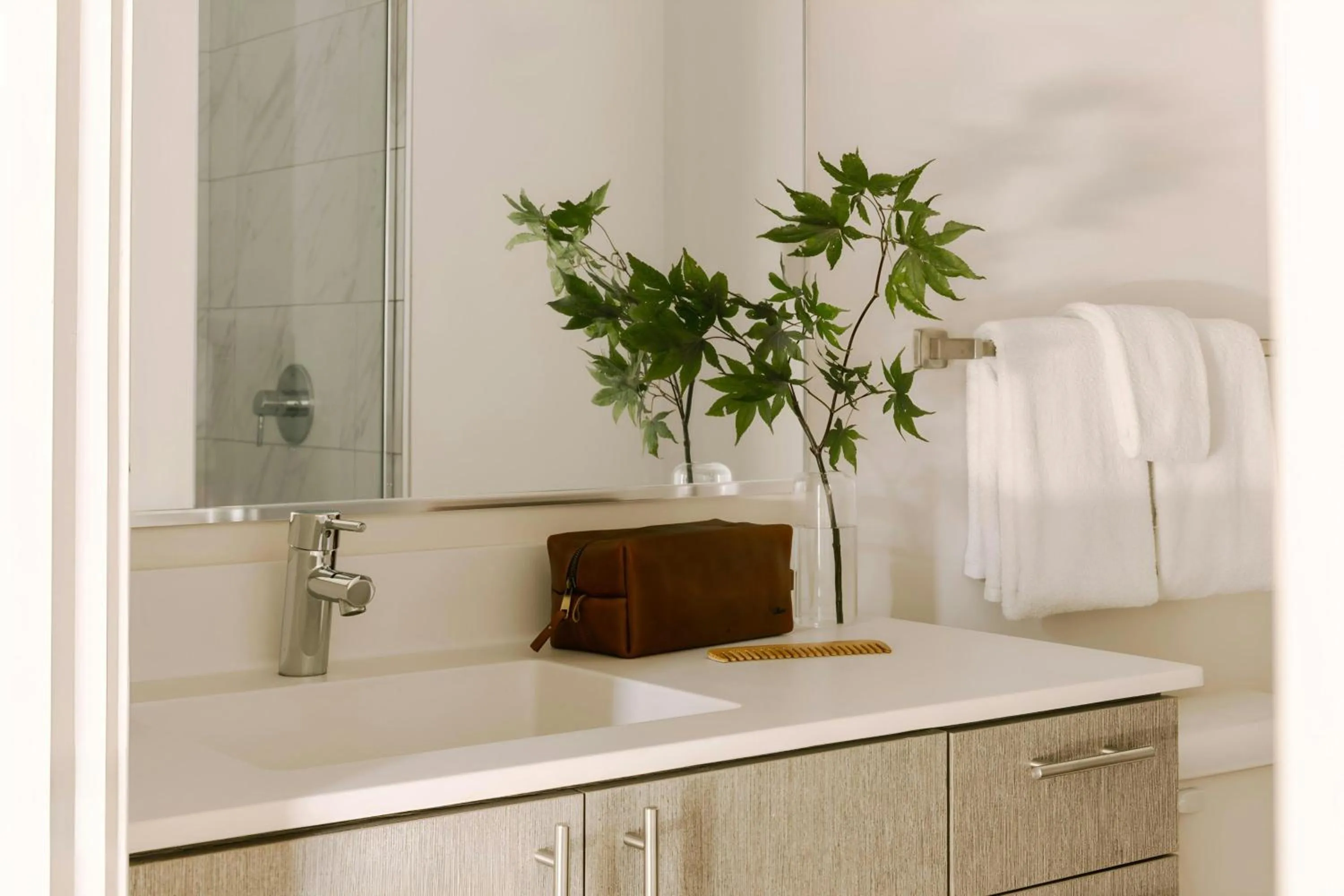 Bathroom in Sonder by Marriott Bonvoy South Wabash Apartments South Loop