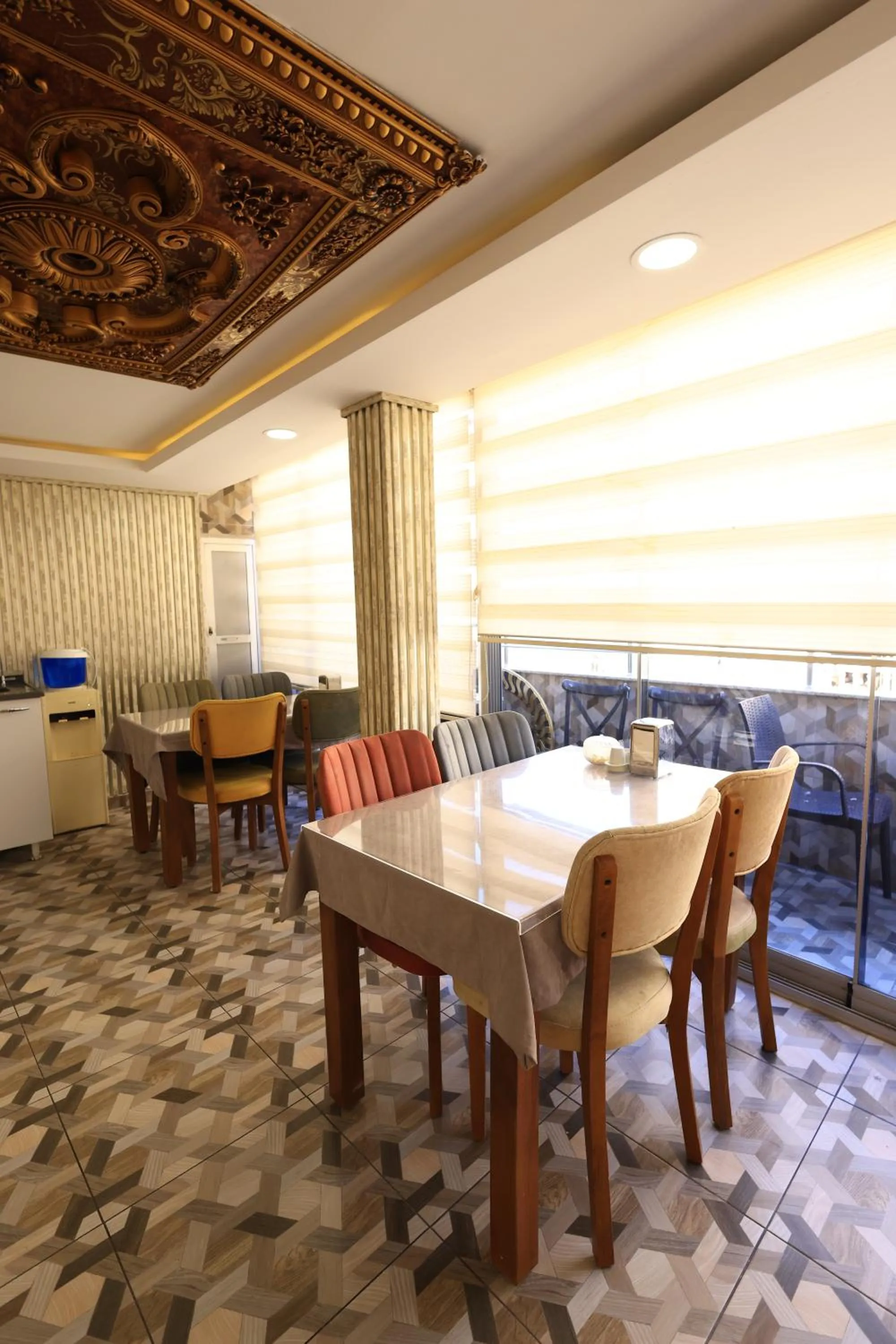 Dining area in HamzaBey Hotel