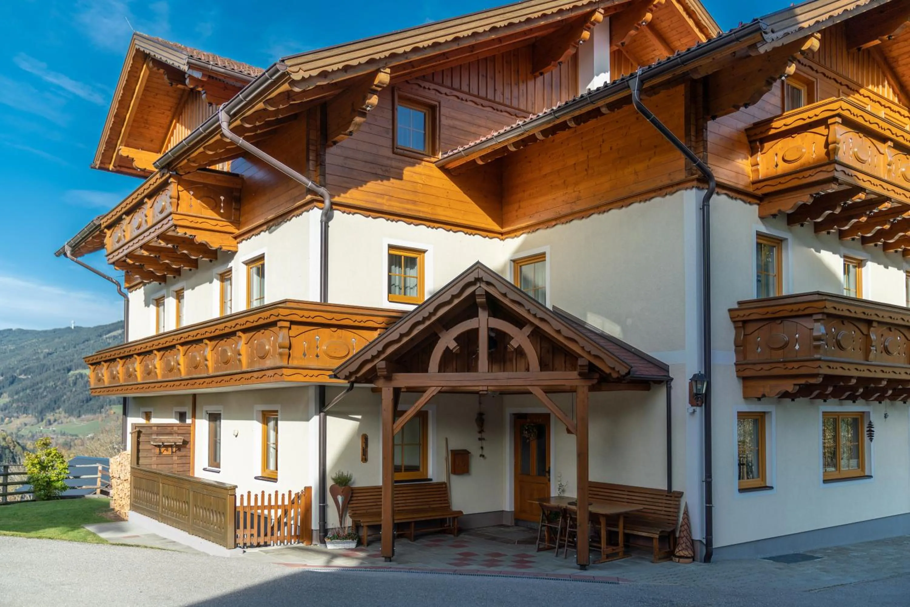 Facade/entrance in Mittergruberhof