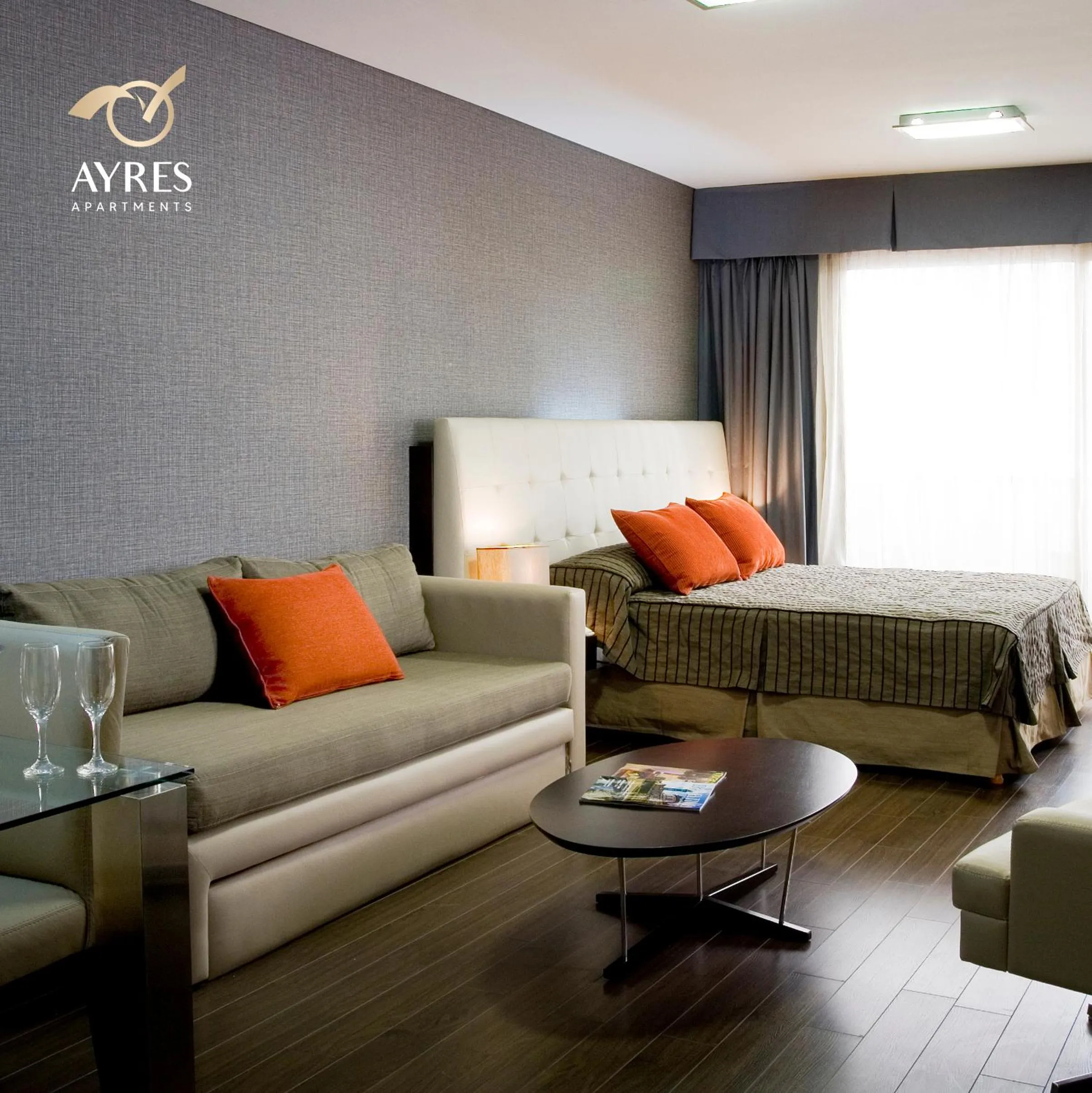 Photo of the whole room in Ayres Apartments Recoleta - Guido 1980