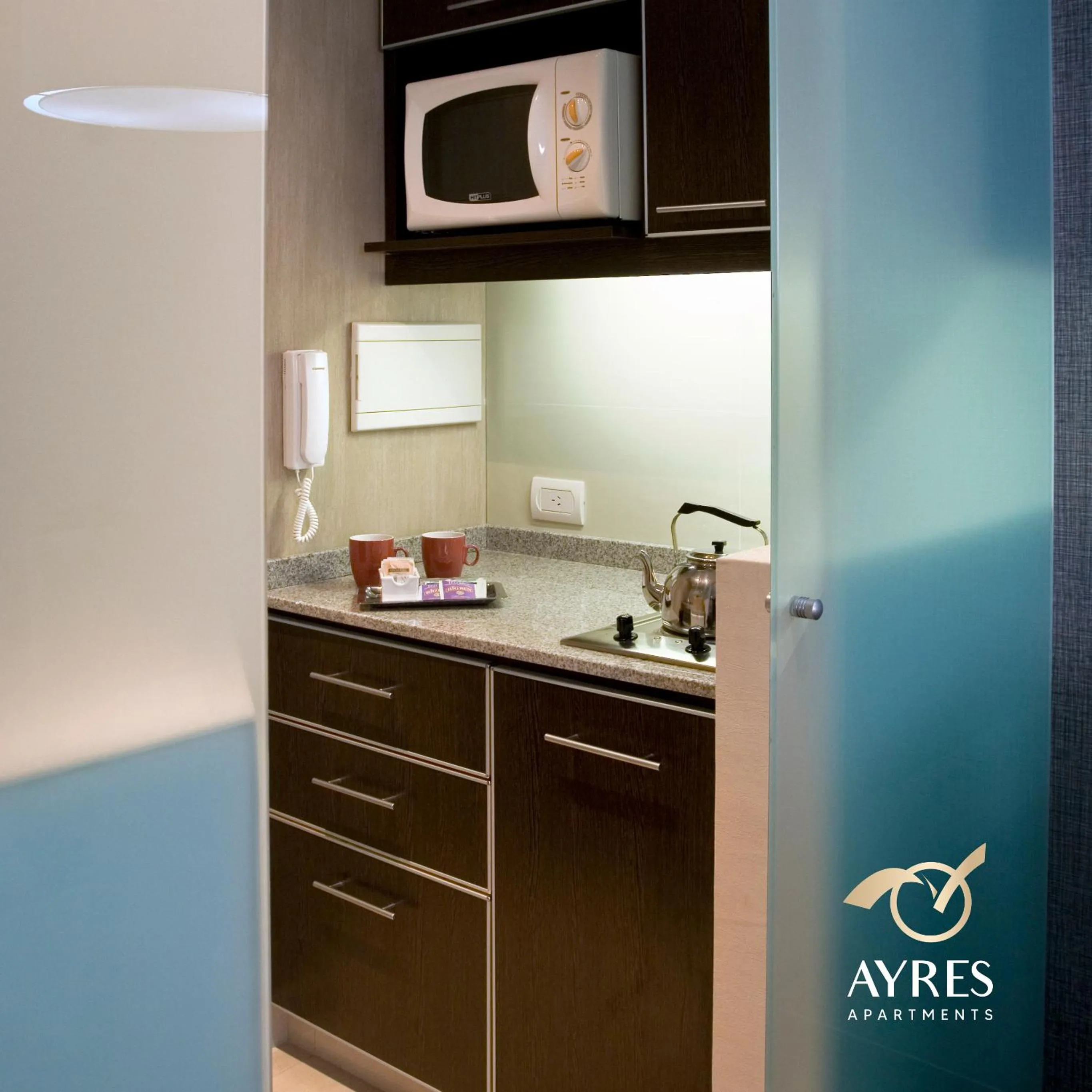 Kitchen or kitchenette in Ayres Apartments Recoleta - Guido 1980