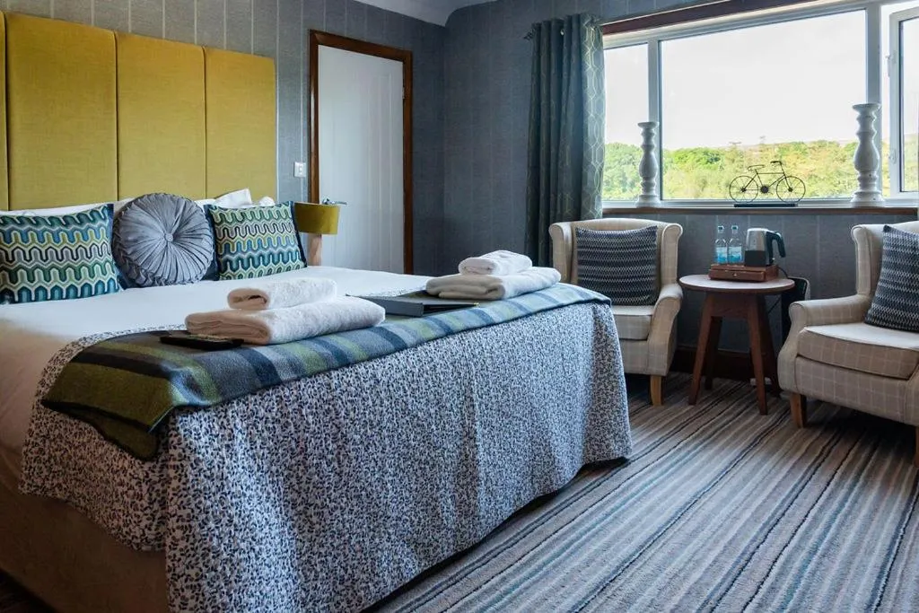 Bed in The Inn on the Moor Hotel