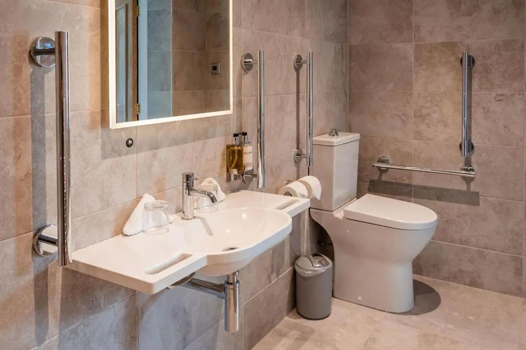 Bathroom in The Inn on the Moor Hotel