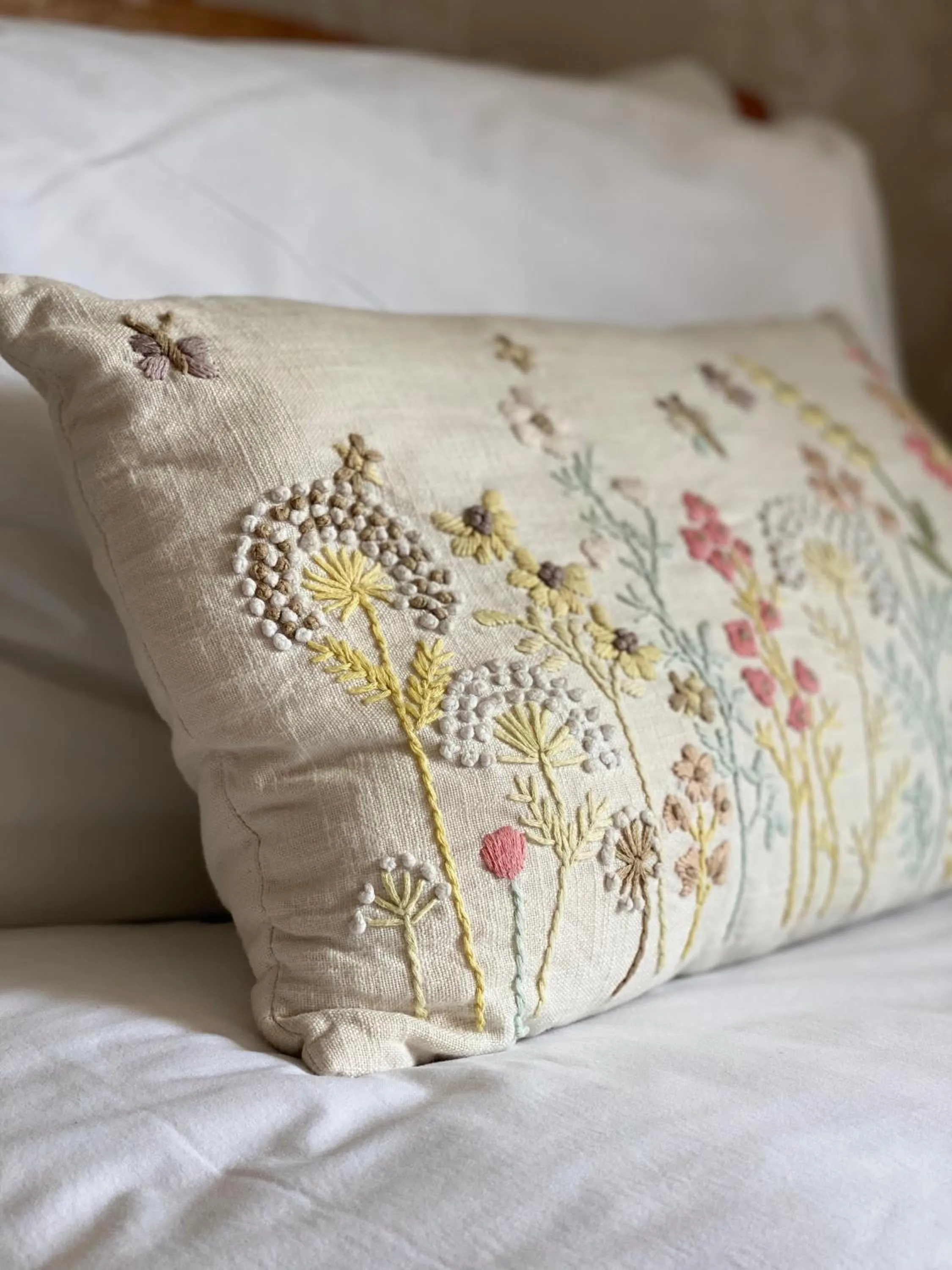 Decorative detail, Bed in The Inn on the Moor Hotel