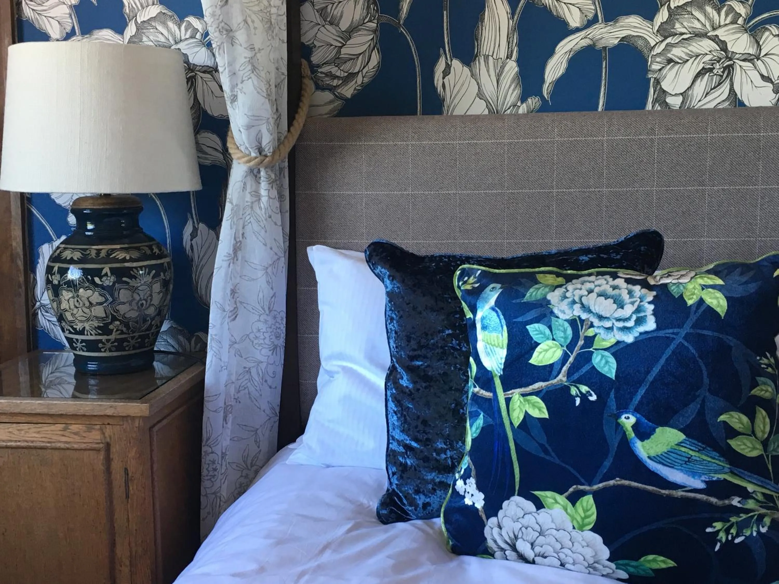 Bed in The Inn on the Moor Hotel